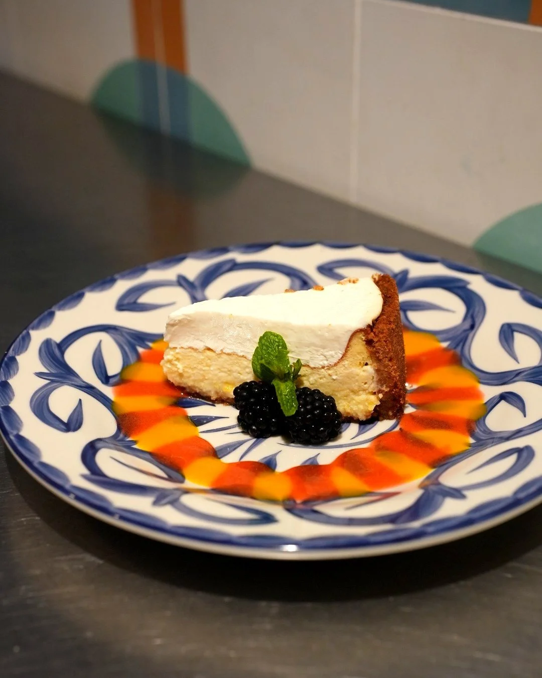 Time for a close-up -- say cheese(cake)! 📸🍰 Try our pastel de queso for a Mexican take on a classic dessert. 😋

#santacatarina #dessert #pasteldequeso