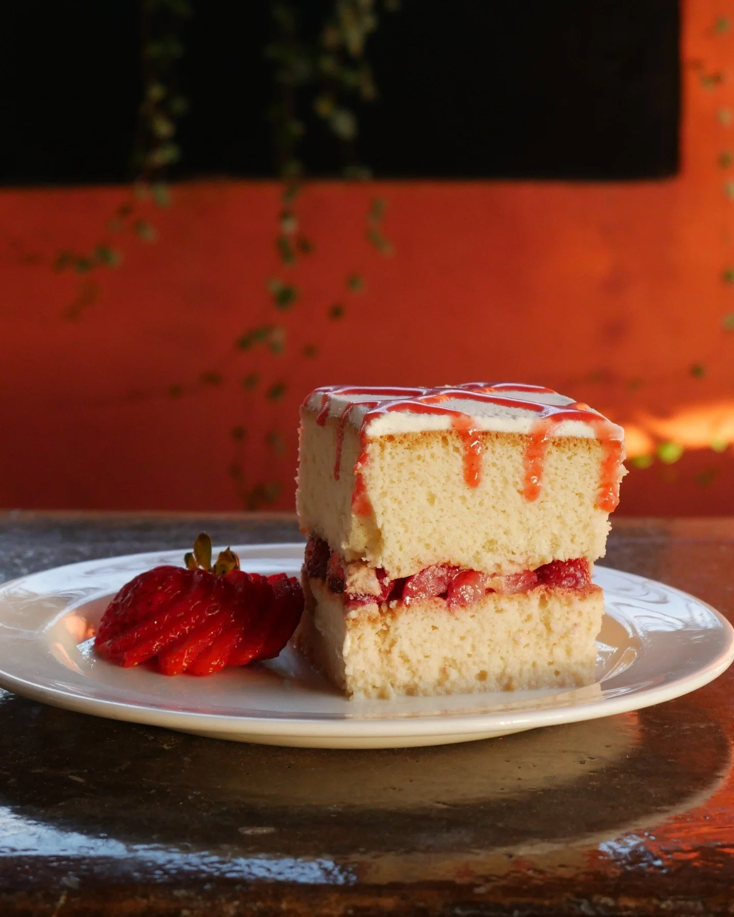 Life's short -- go ahead and order that dessert. 🍰👀 Satisfy your sweet tooth with our tres leches, flan, torta de chocolate, or pastel de queso! 😋