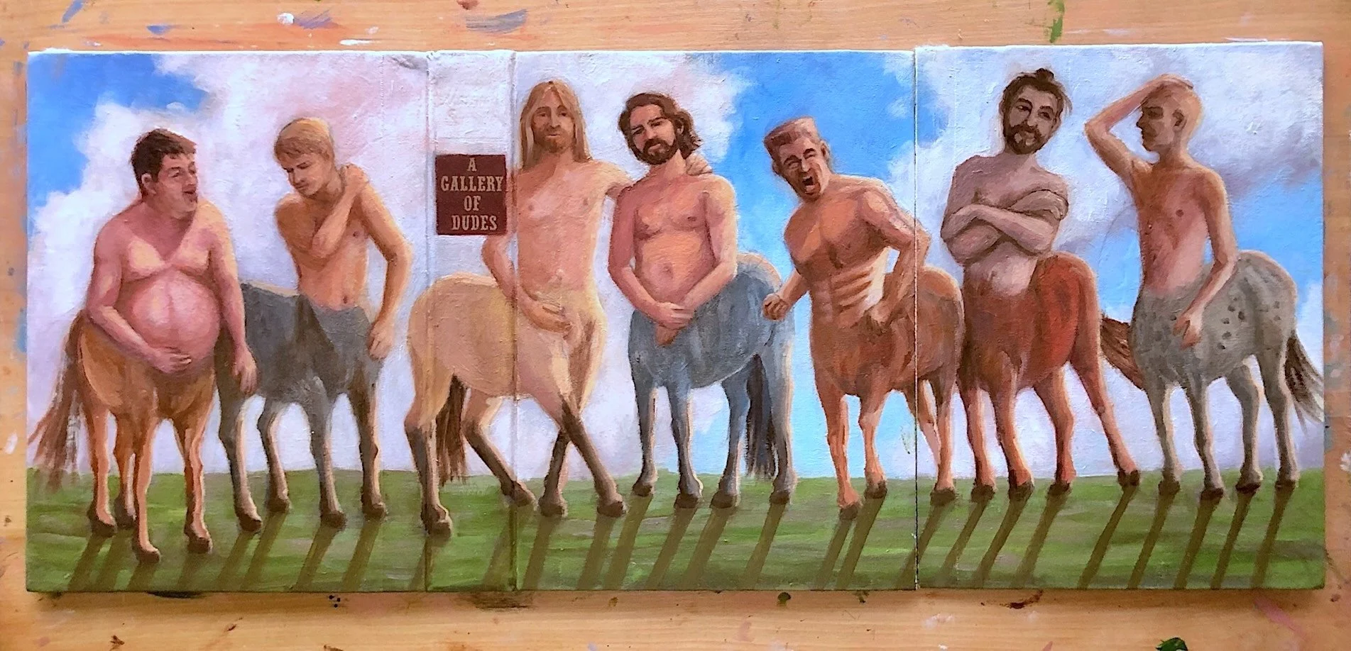 A GALLERY OF DUDES