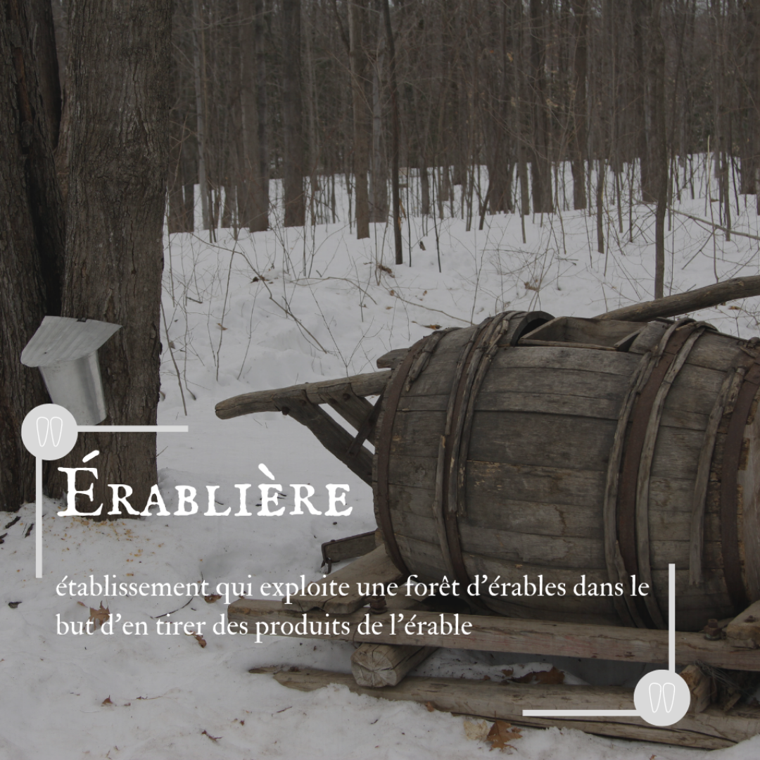 Le Vocabulaire A La Cabane A Sucre Lrdg Campus Le Vocabulaire A La Cabane A Sucre Lrdg Campus