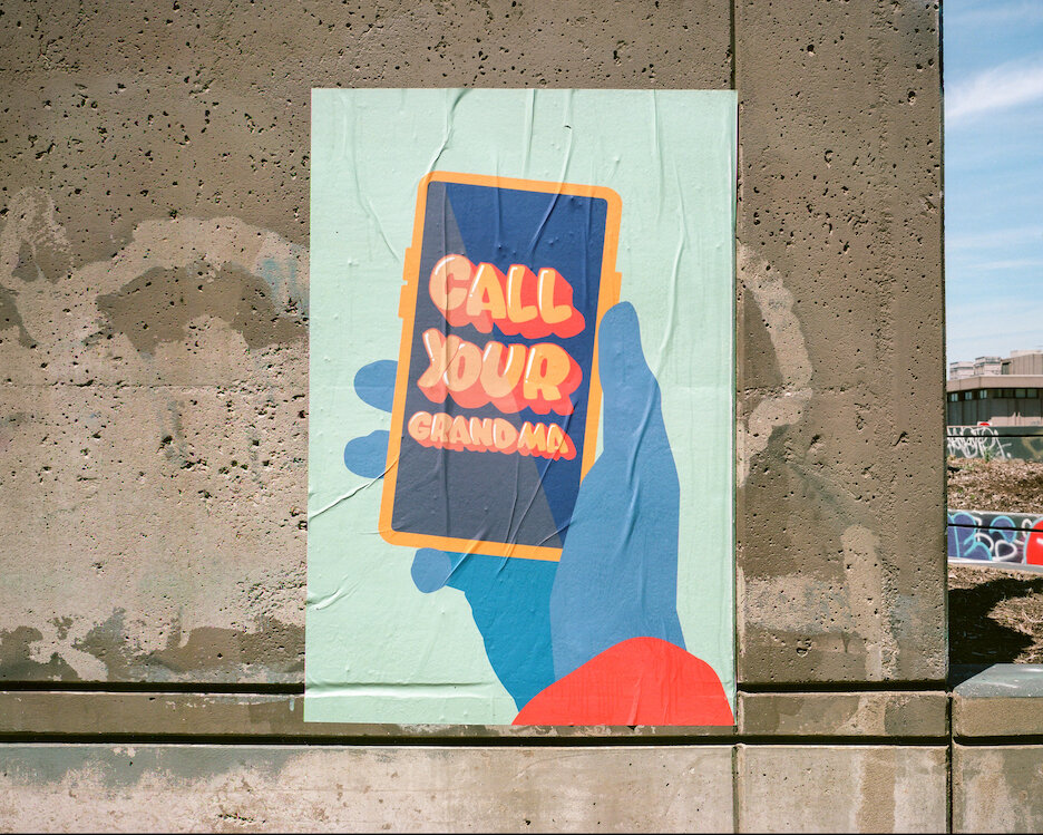 CALL YOUR GRANDMA 1/1 Print 40" x 60" 