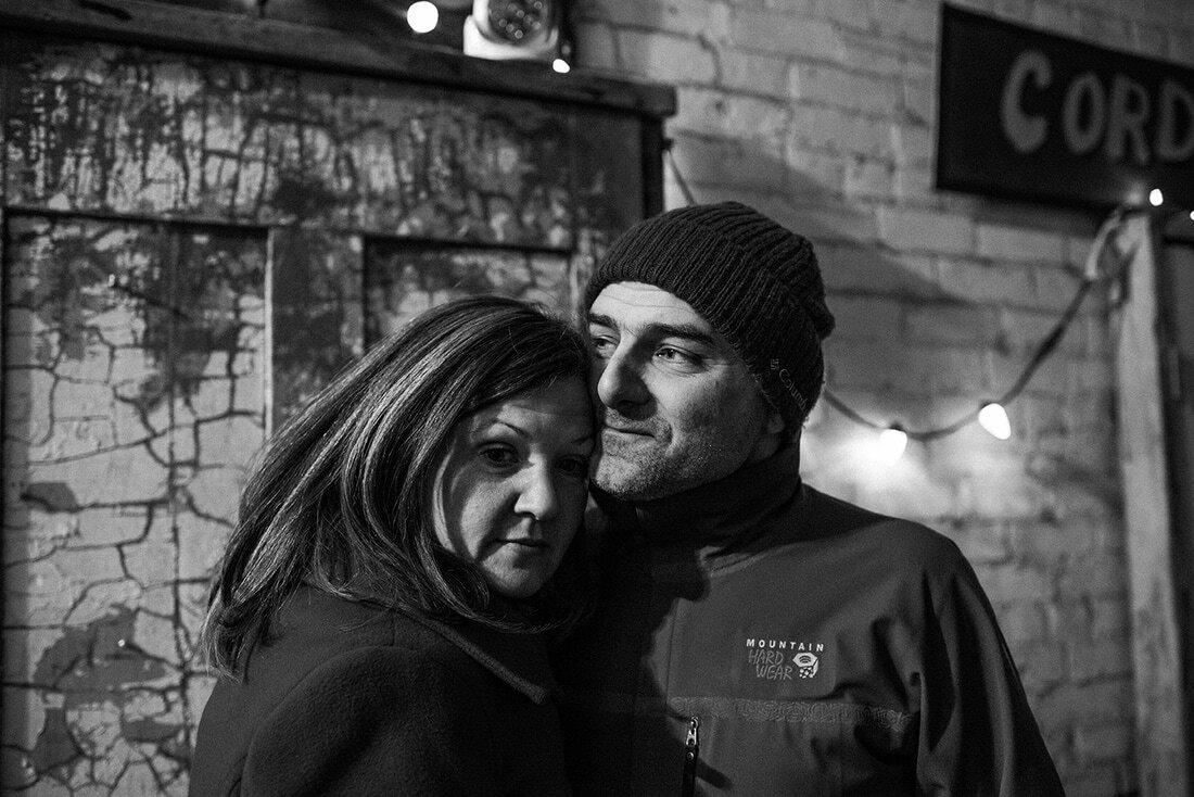  I had a cool night with this couple who won our second giveaway. I managed to take some photographs of them on a well-lit night in the city of Kingston. 