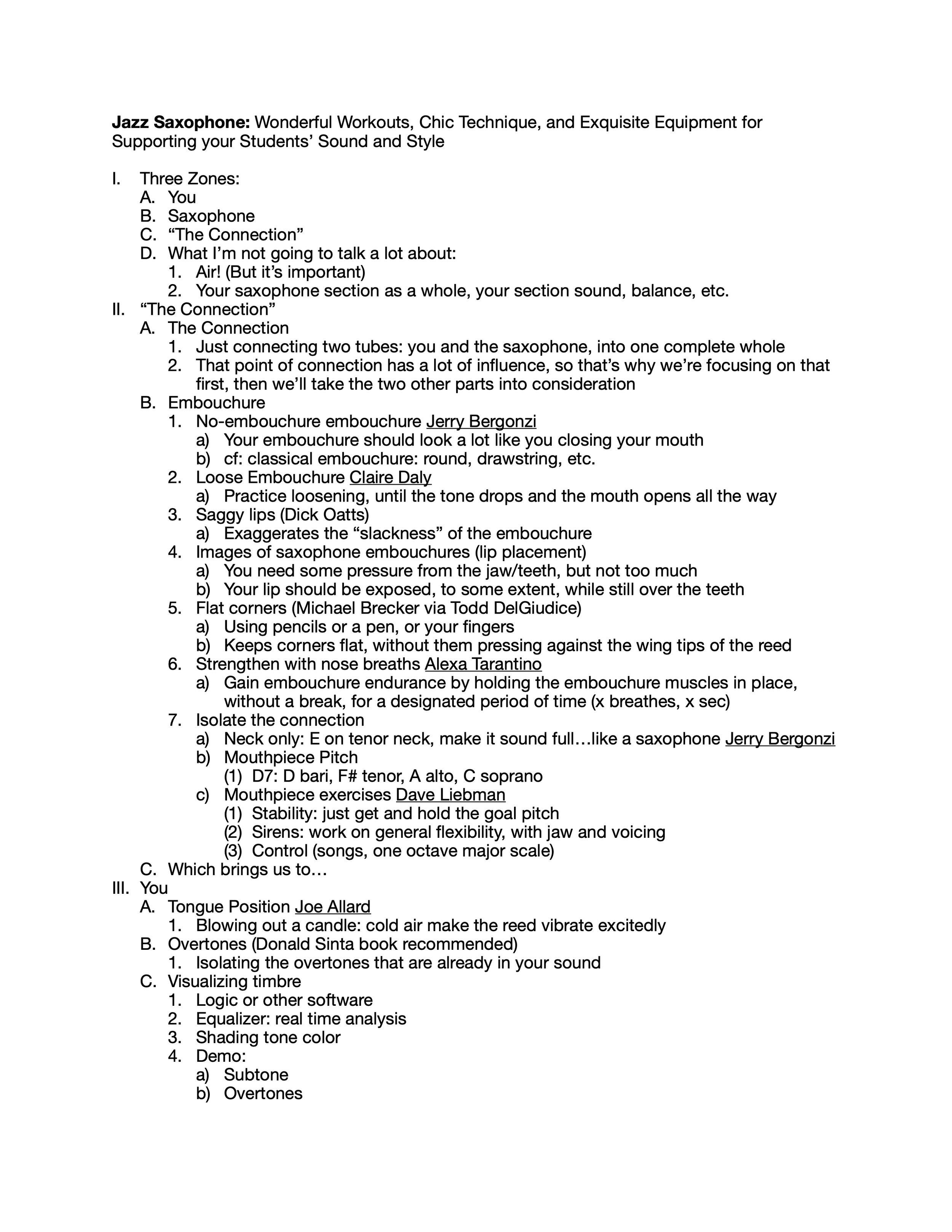 OMEA 2025 Presentation Outline