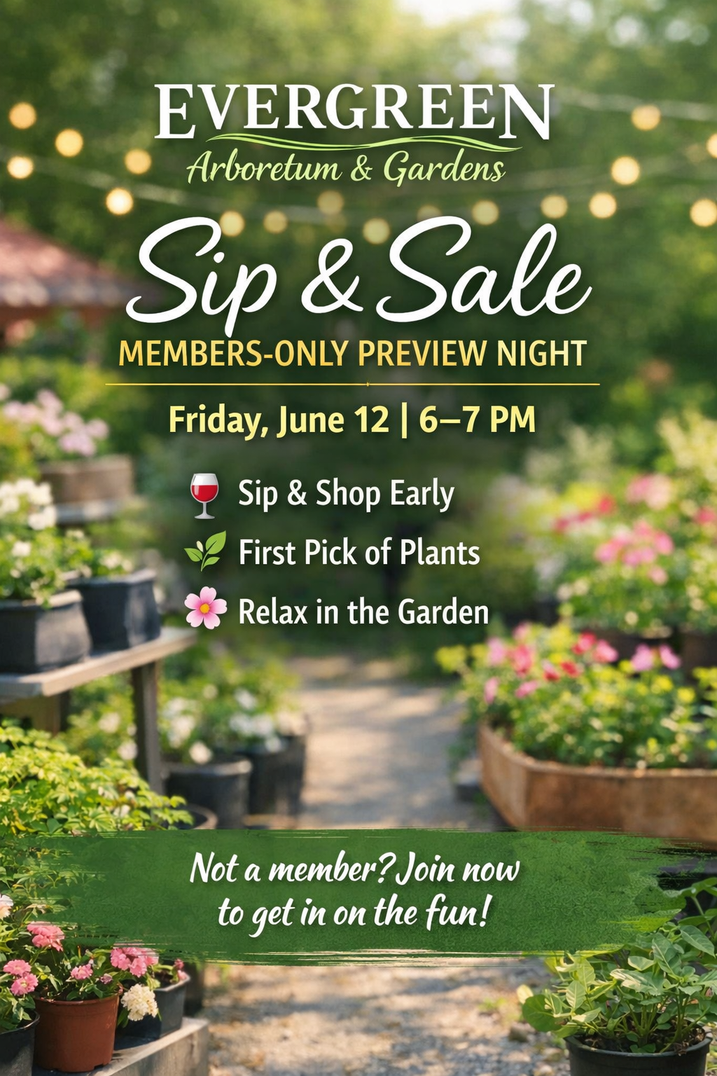 Members-Only Sip & Sale Preview Night 