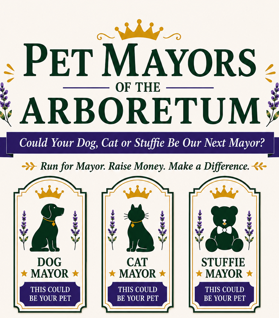 Pet Mayors of the Arboretum