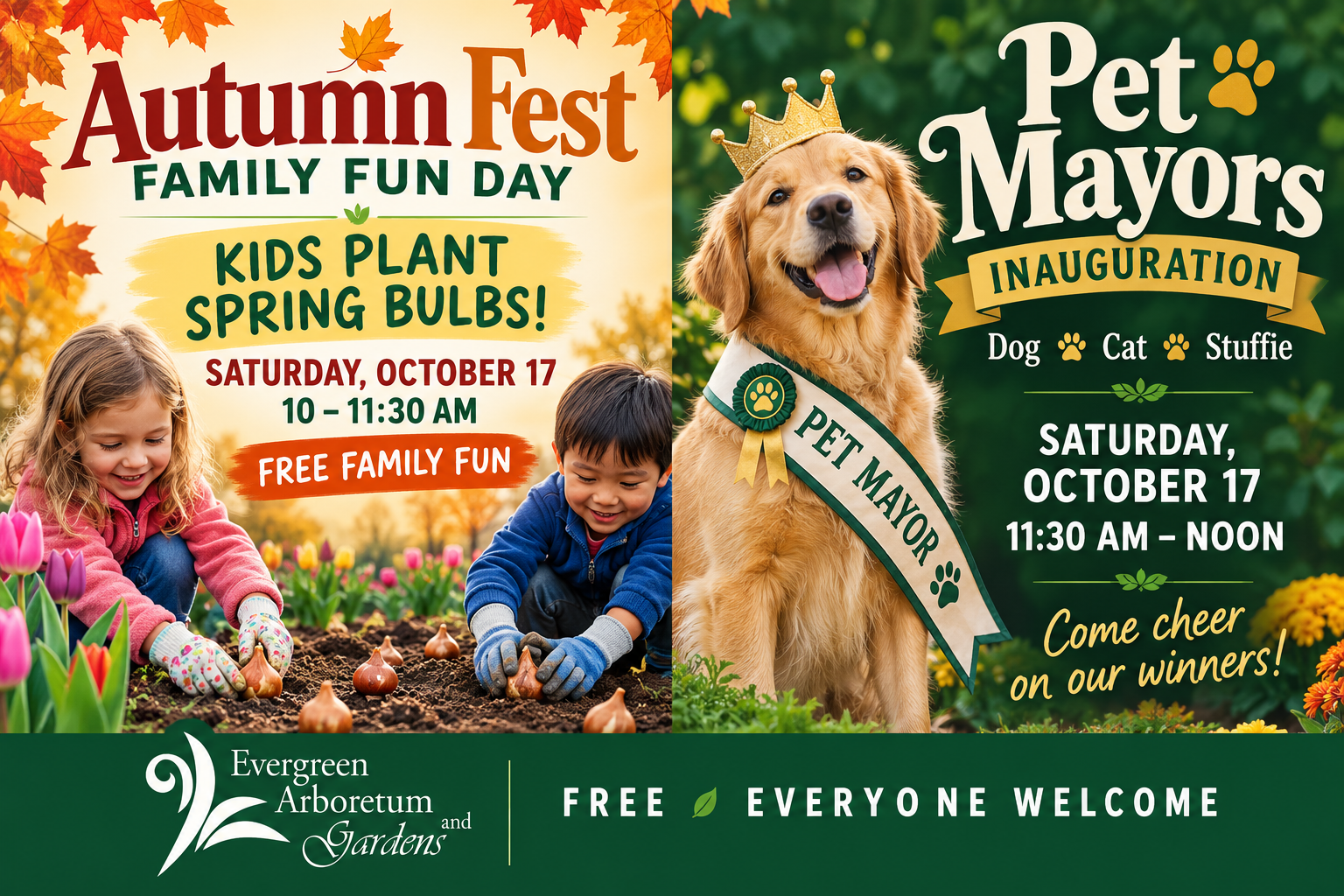  Pet Mayors Inauguration &amp; Autumn Fest Family Fun