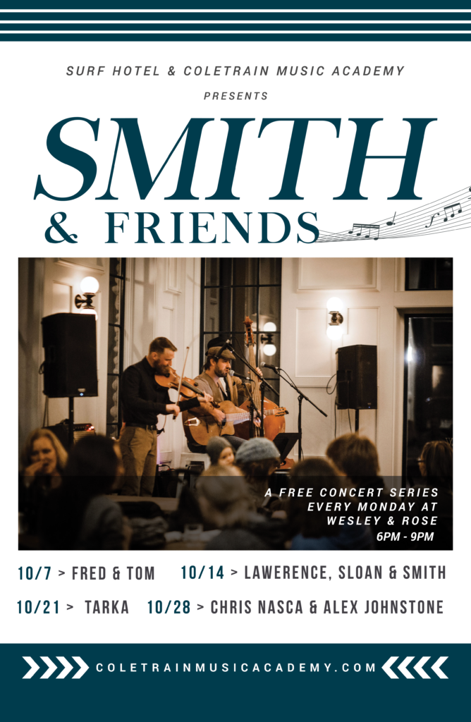 smith & friends concert series: bonnie culpepper & bevin foley from trout steak revival