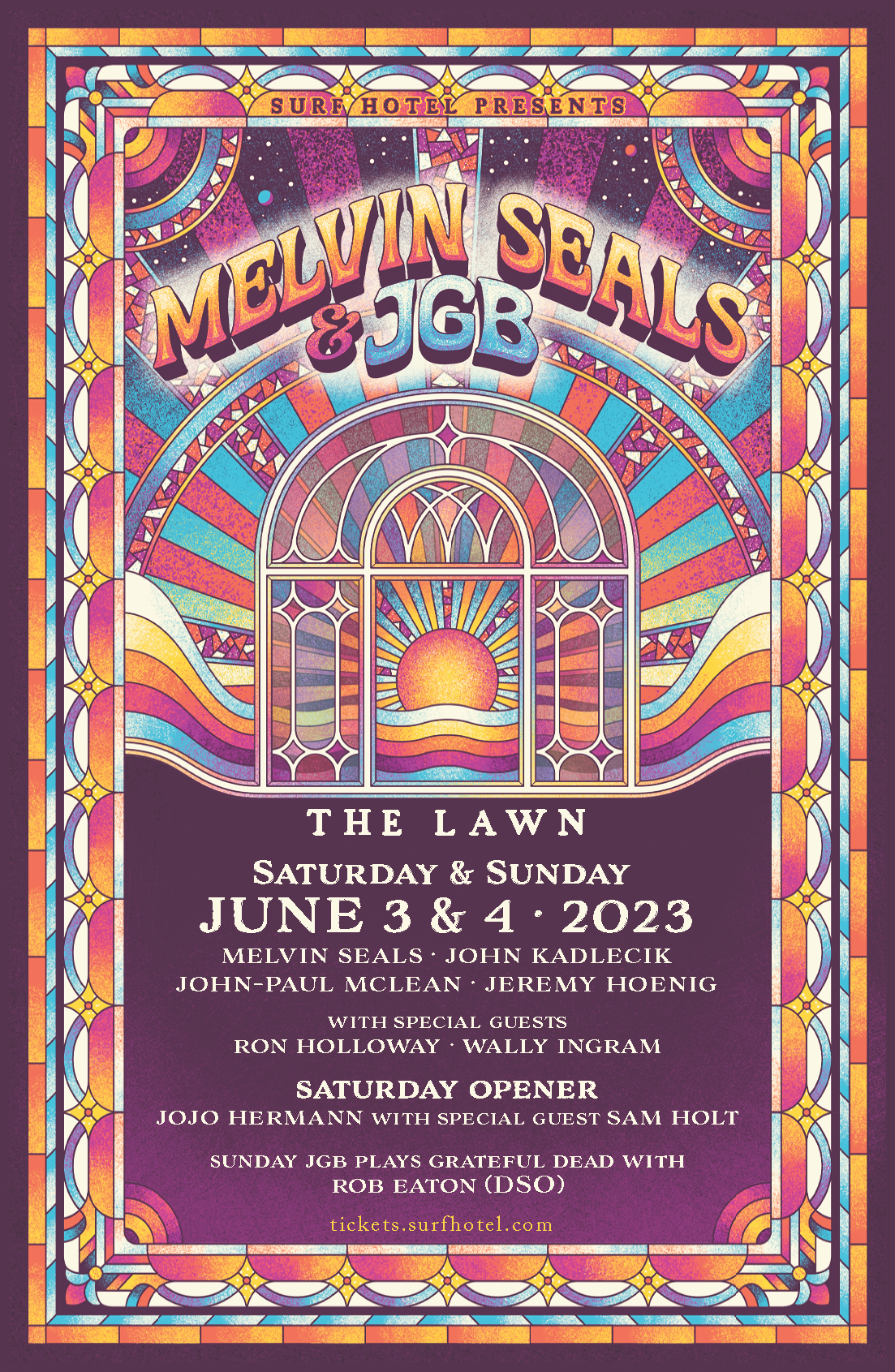Melvin Seals & JGB on The LAWN with Special Guests