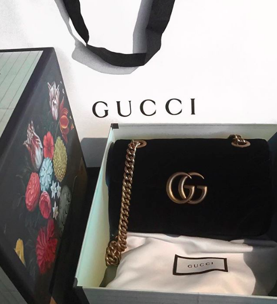 Gucci Blondie Bag Unboxing, LV Monoglam Speedy 20, Daily Bag Essentials,  Taco Restaurant ♡ 