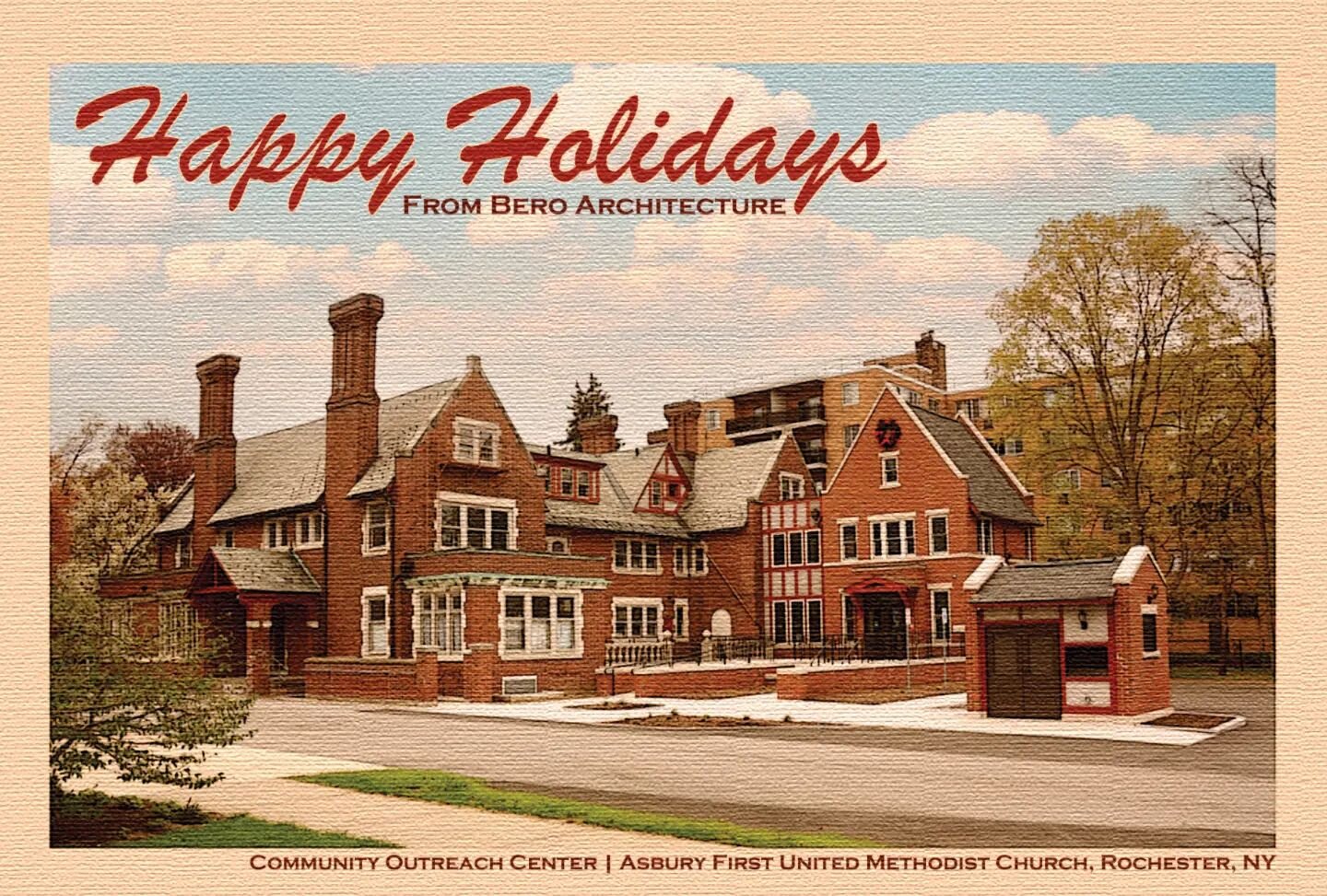 Happy Holidays to all of our clients, colleagues, contractors, and friends! We are grateful for another year filled with work preserving and celebrating the architectural heritage of our region.

We are especially grateful to our clients @asburyfirst