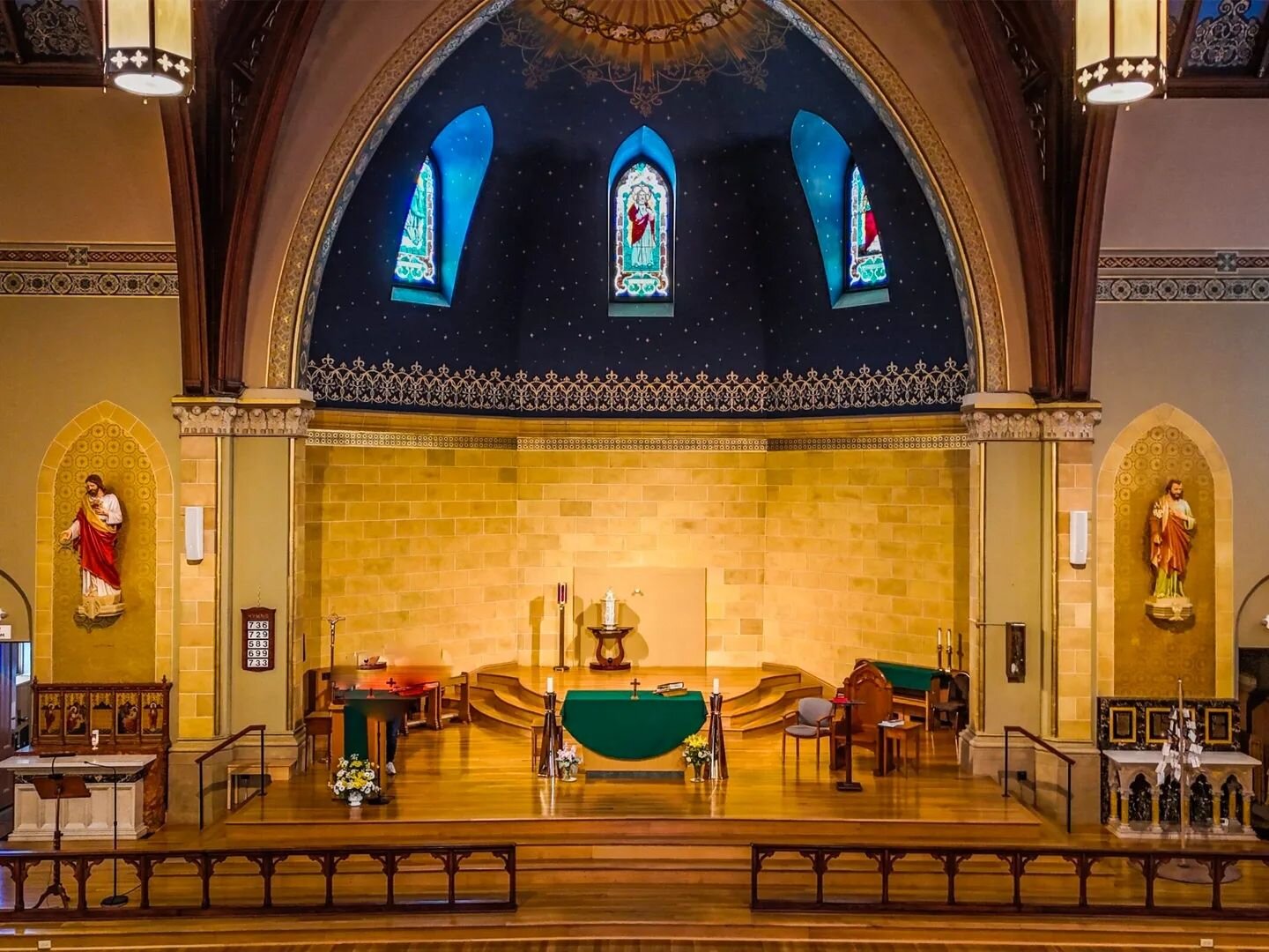 2023 IN REVIEW - This past year was filled with many fulfilling projects and humbling recognitions. 

Our rehabilitation of the sanctuary of Immaculate Conception Church in Ithaca in partnership with Swiatek Studios to restore its late nineteenth cen