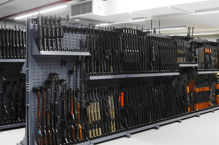 20,000+ firearms in inventory
