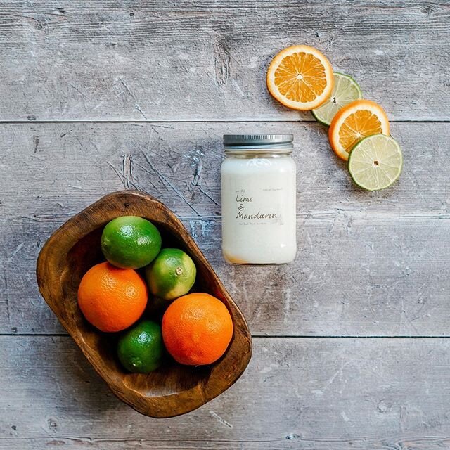 Only one week left to get our Candle of the Month, Lime &amp; Mandarin, at a discounted rate! 🍊
&bull;
&bull;
#candle #candles #soycandle #soywaxcandles #soycandles #handmade #homedecor #home #gifts #soywax #candlemaking #decor #scentedcandles #cand
