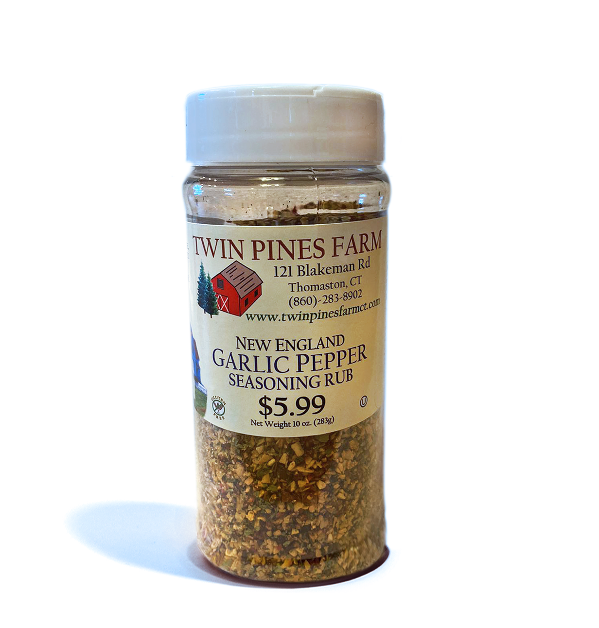 New England Garlic Pepper Seasoning Rub — Twin Pines Farm