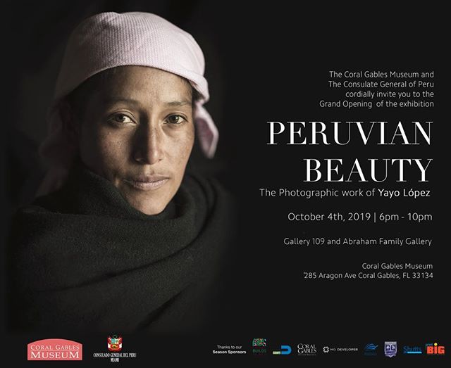 Inauguramos ma&ntilde;ana viernes 4 en el Museo Coral Gables de Miami! #bellezaperuana #bellezaperuanaporyayolopez #beautiful #peruvianbeauty #photooftheday #followme #photographer #photo #portrait #culture #peru #travel #retrato #south america #real