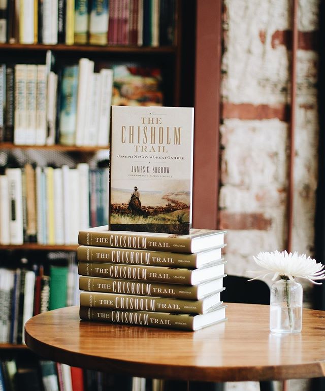 We&rsquo;re so excited to host K-State professor James Sherow for a reading of his book, The Chisholm Trail. Join us at the store on Tuesday, November 19th at 7 PM. We&rsquo;ve got plenty of copies in stock and warm drinks to serve. Hope to see you t