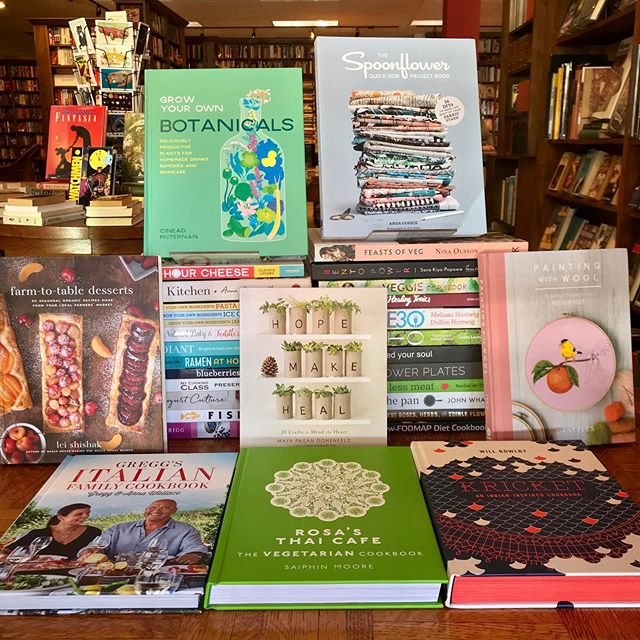 In the mood to start a new project? We just got in some amazing cooking and crafting books, come in and take a look!