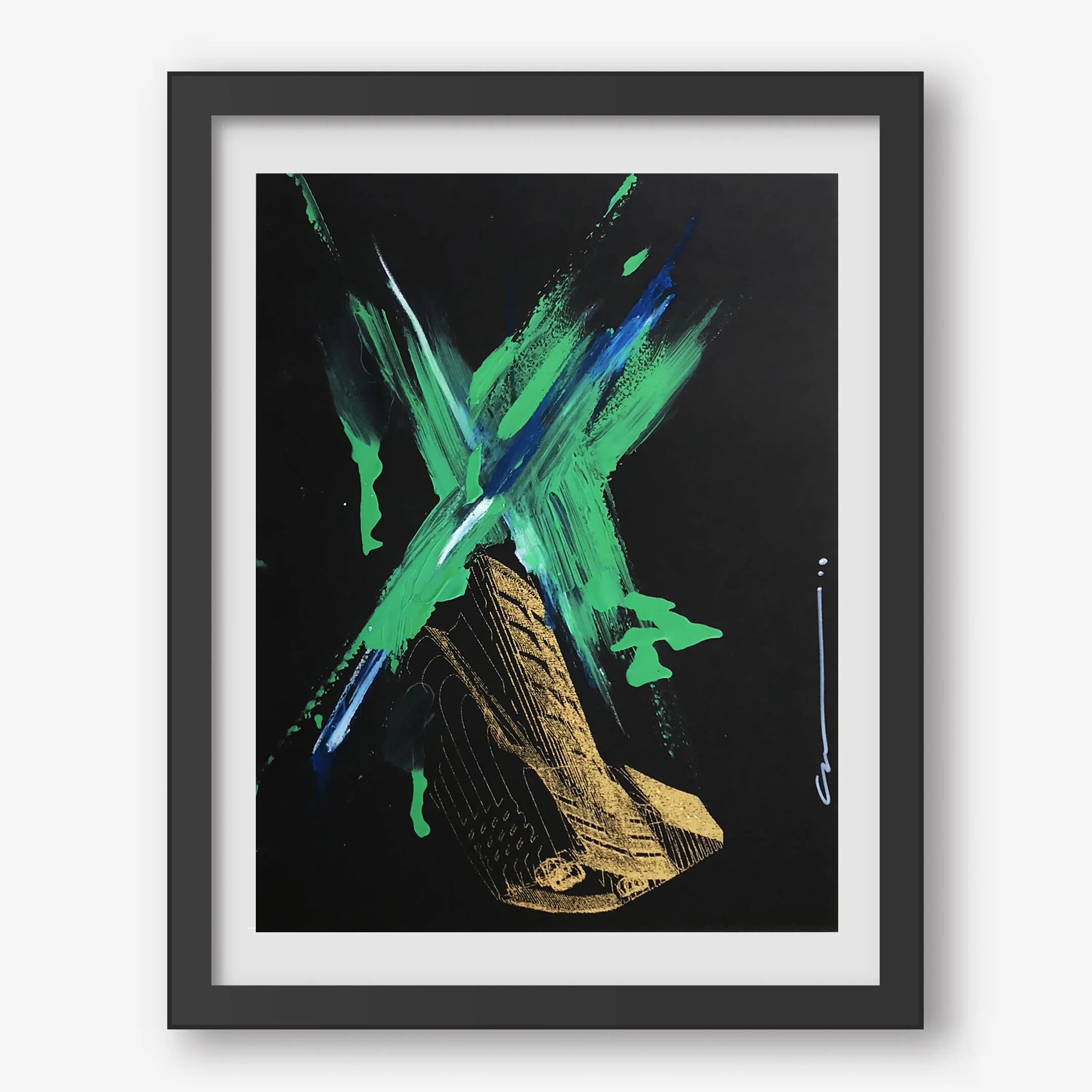 Hand Finished F-40 (green)