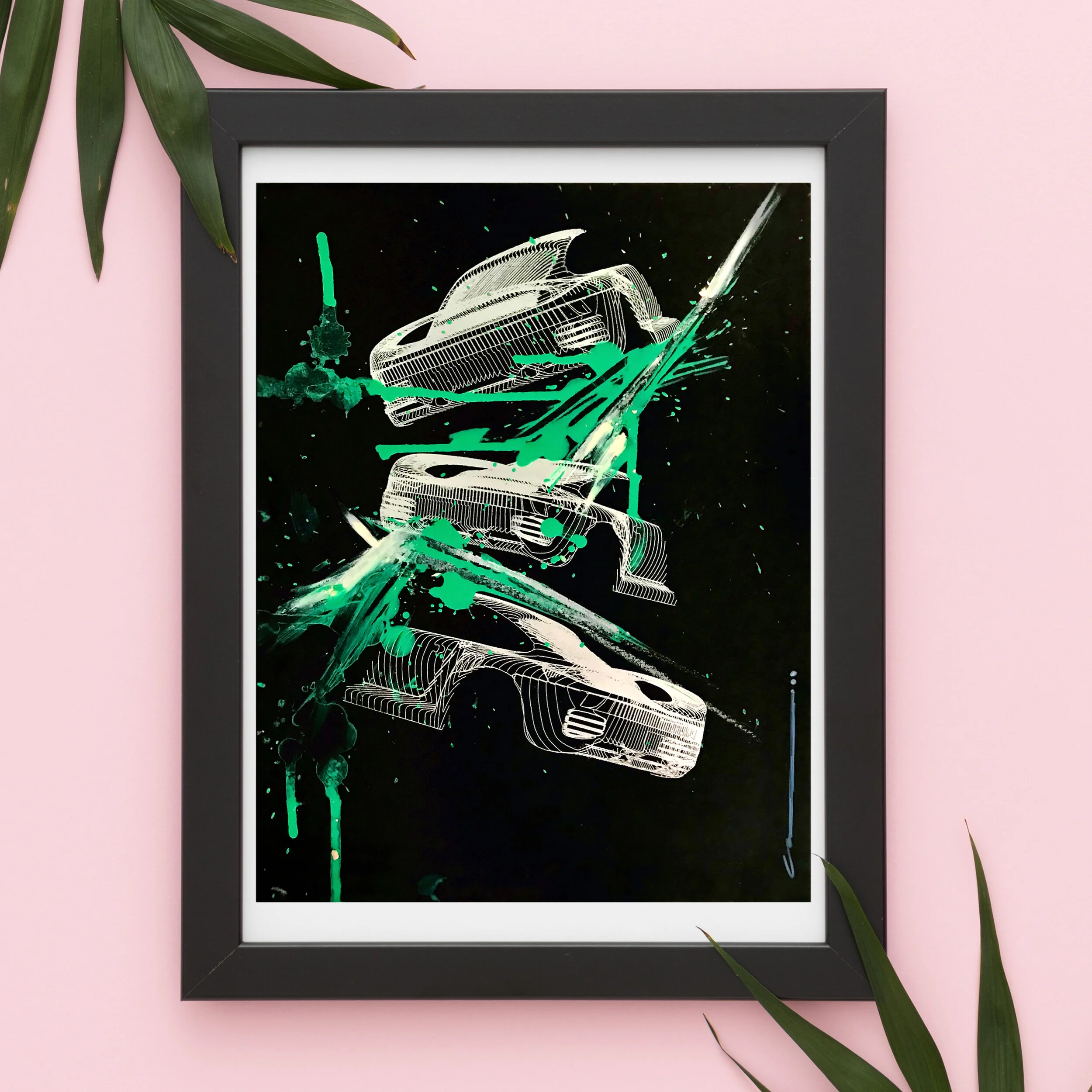 959 Hand Finished Print