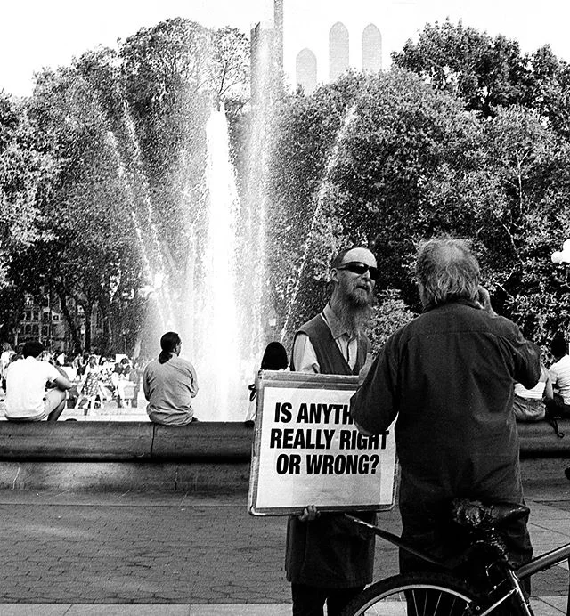 A conversation. #35mm
