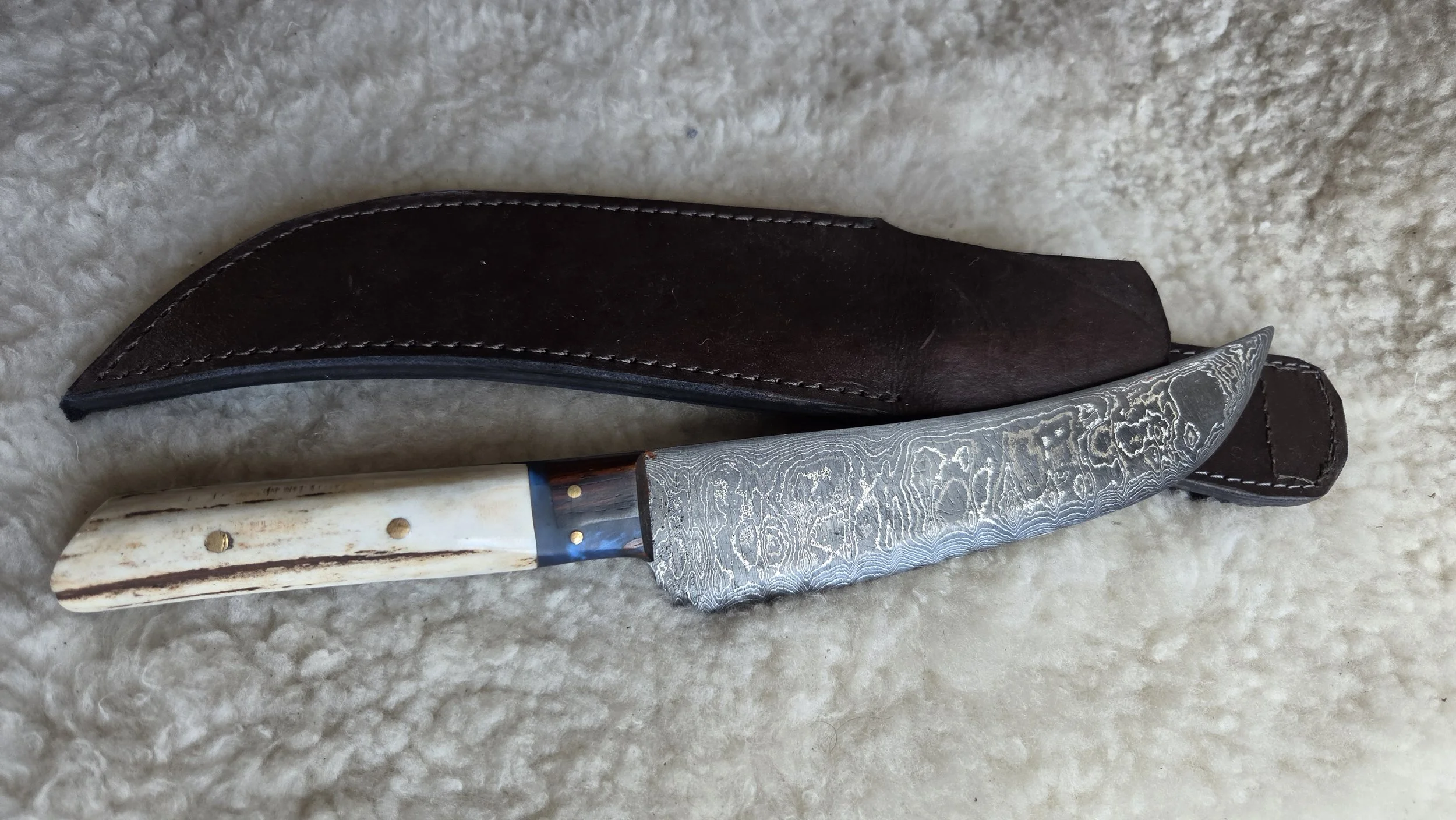 Damascus Texas Hunter Slicer