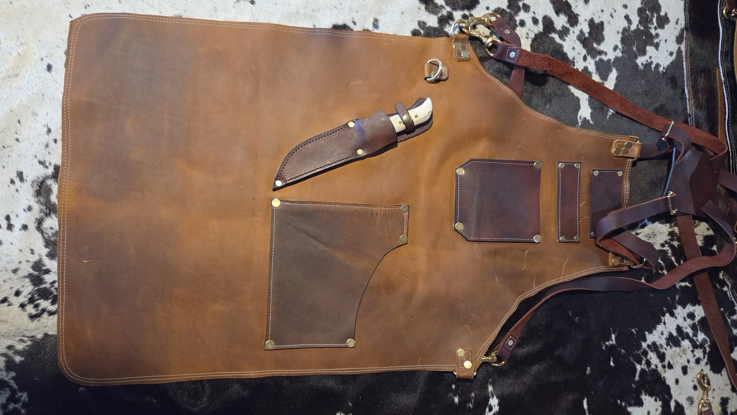 Grill Master Leather Apron