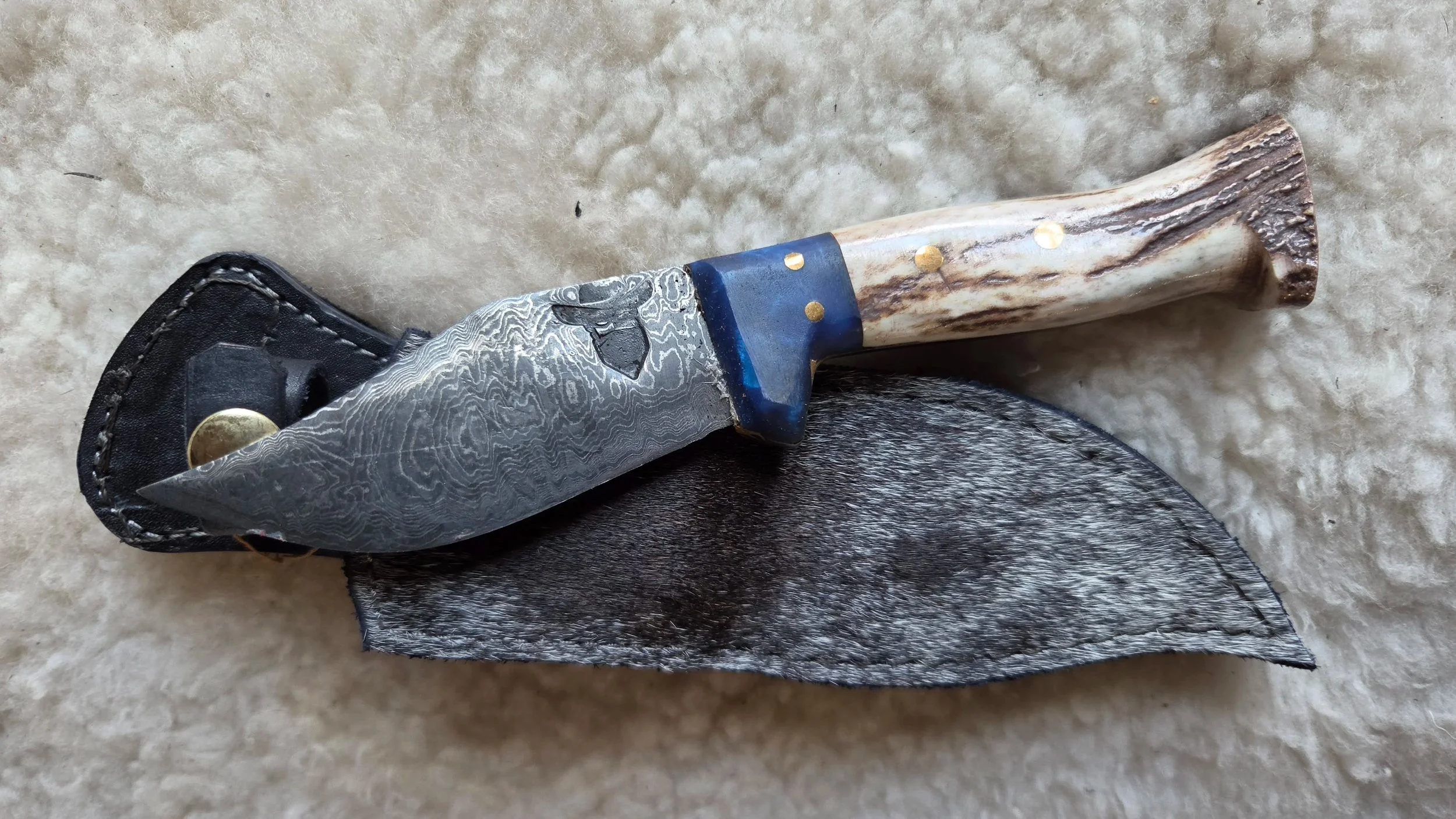Damascus Everyday Carry Knife