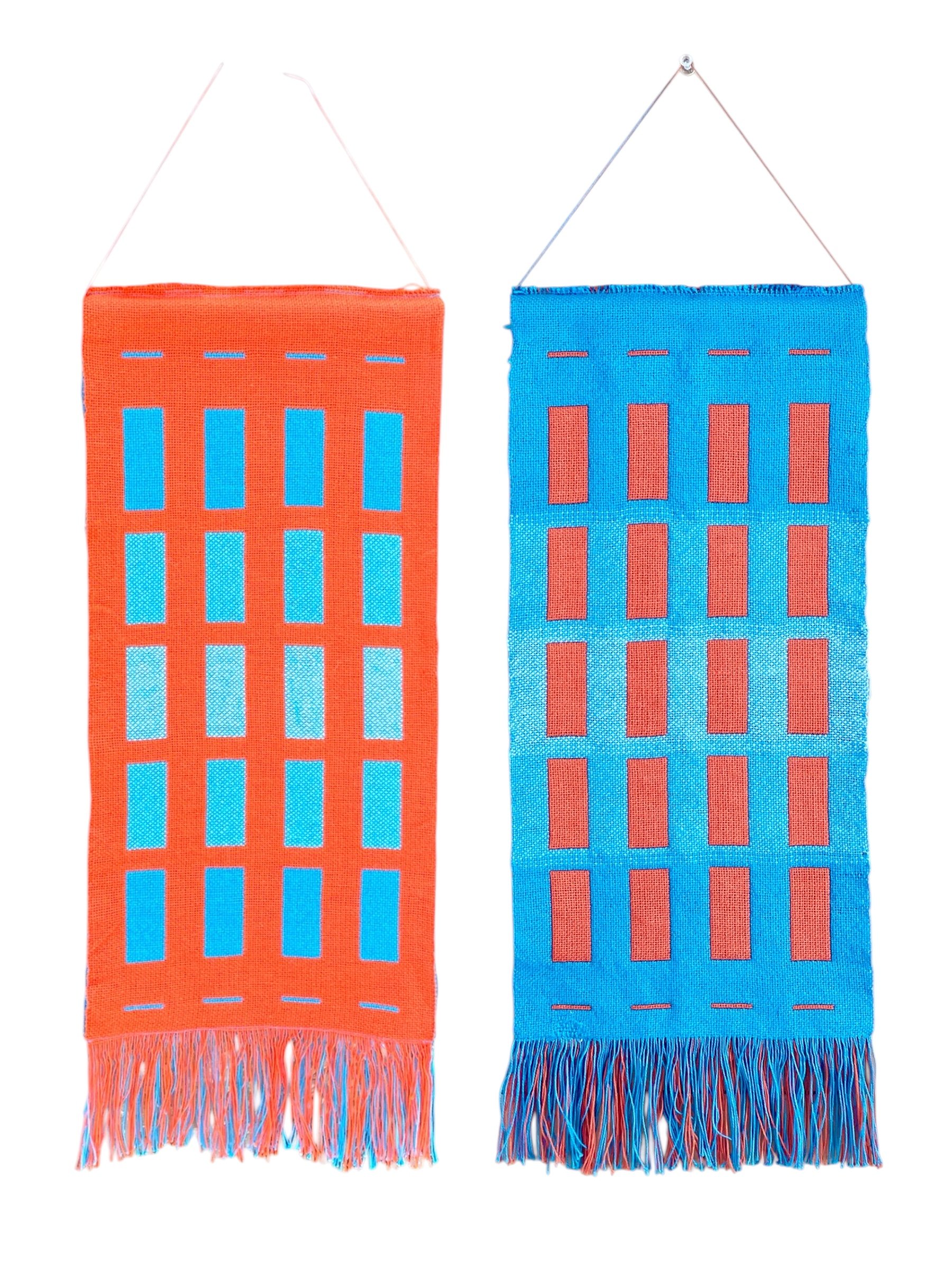 Through the Window Double Weave Tapestry