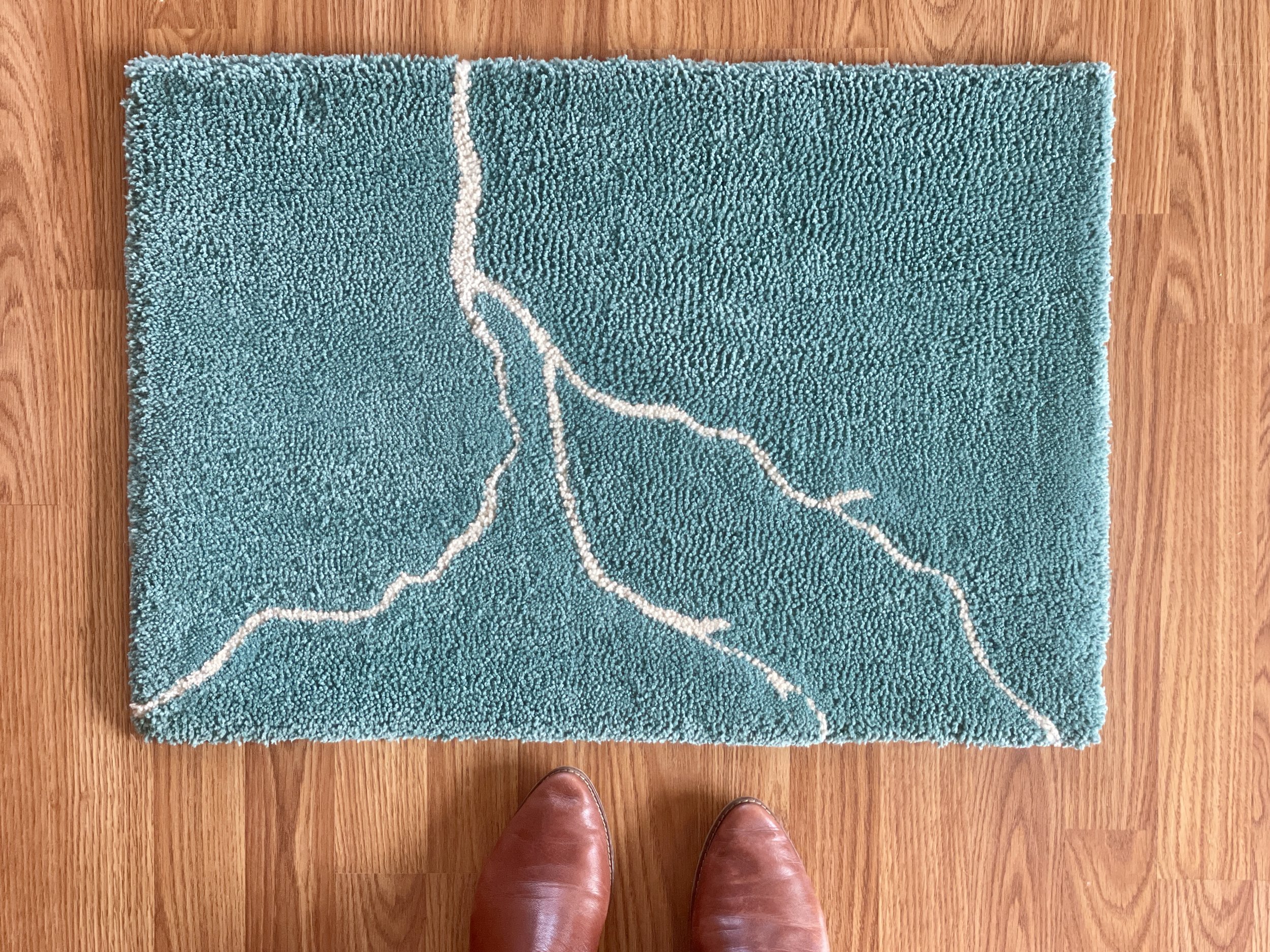 HOW TO BACK & FINISH A TUFTED RUG