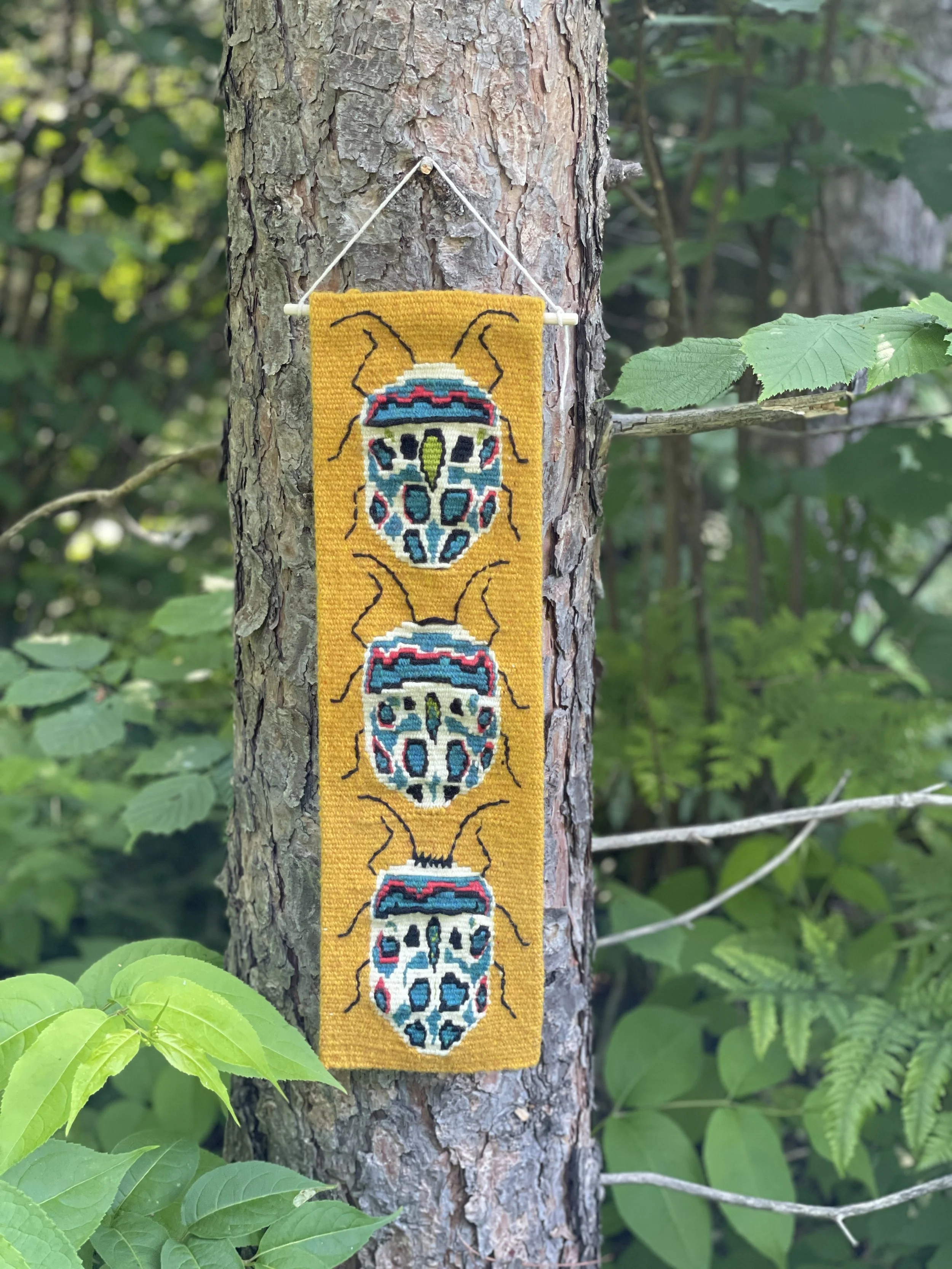 Picasso Bug Beetle Tapestry