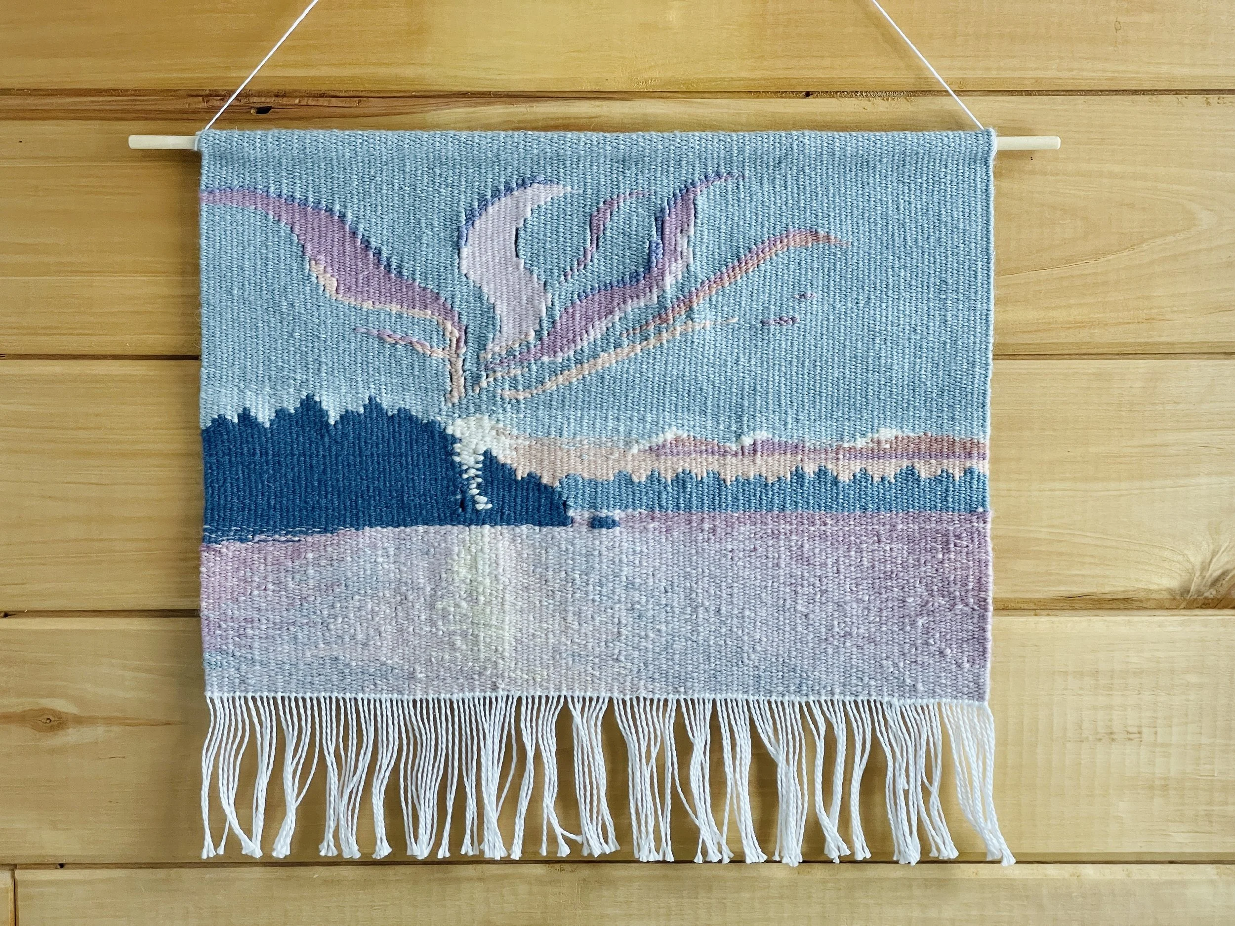 Pastel Morning Woven Tapestry