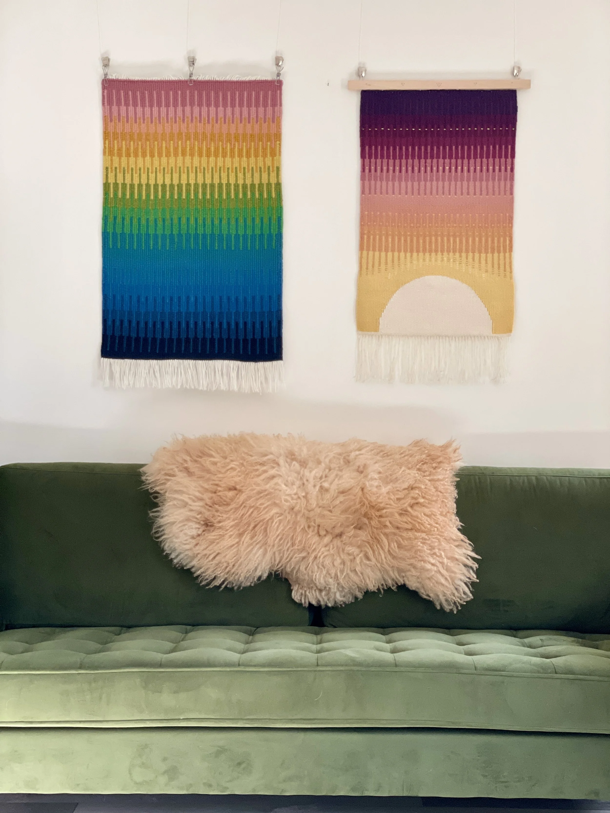 Krokbragd Tapestries on Display
