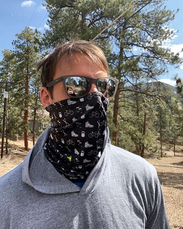If you can&rsquo;t get your hands on a face mask, we&rsquo;re all about using adventure gear as alternatives! Our Explore Fitness buffs are like lightweight balaclavas &mdash; perfect for warm season hikes *and* helping keep your community safe. DM u