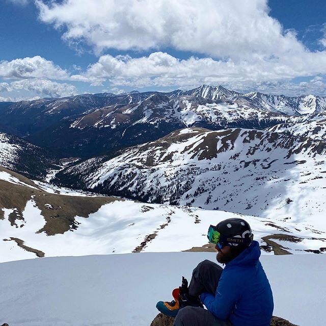 We all could use a little adventure these days, and we loved seeing Explorers Elliot + Gier earn their turns with some late-season skiing! | A friendly reminder&mdash;even if you're a seasoned pro (like these two responsible gentlemen), please *stay 