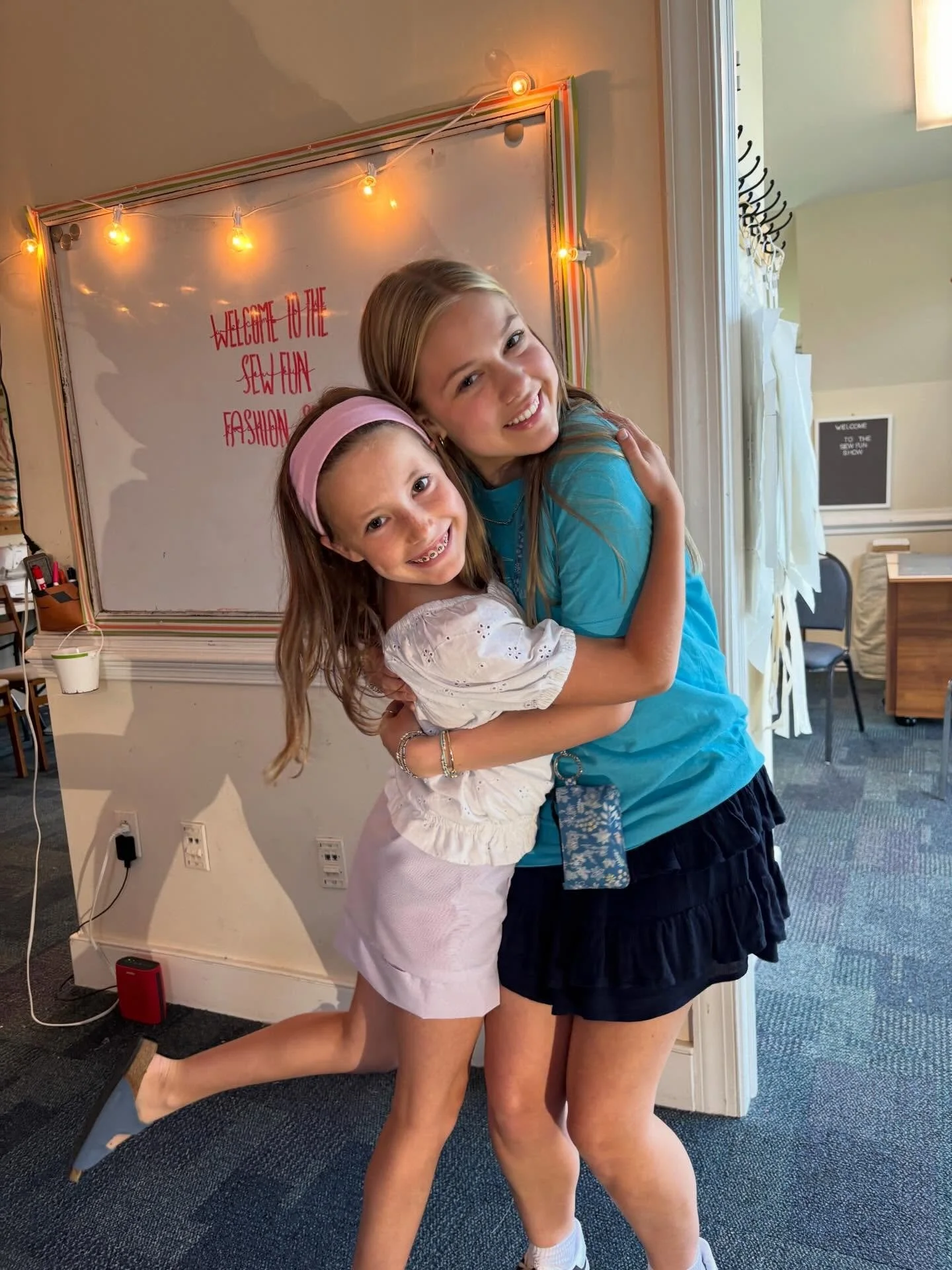 Meet ELLE 🌼
Elle has been sewing for over 10 years and coming to Sewfun for 9! She helps out teaching children&rsquo;s classes and is well loved amongst the students. She has made a guest appearance in quite a few fashion shows. Her favorite piece o