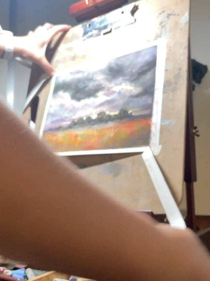 Trying out some storm clouds.