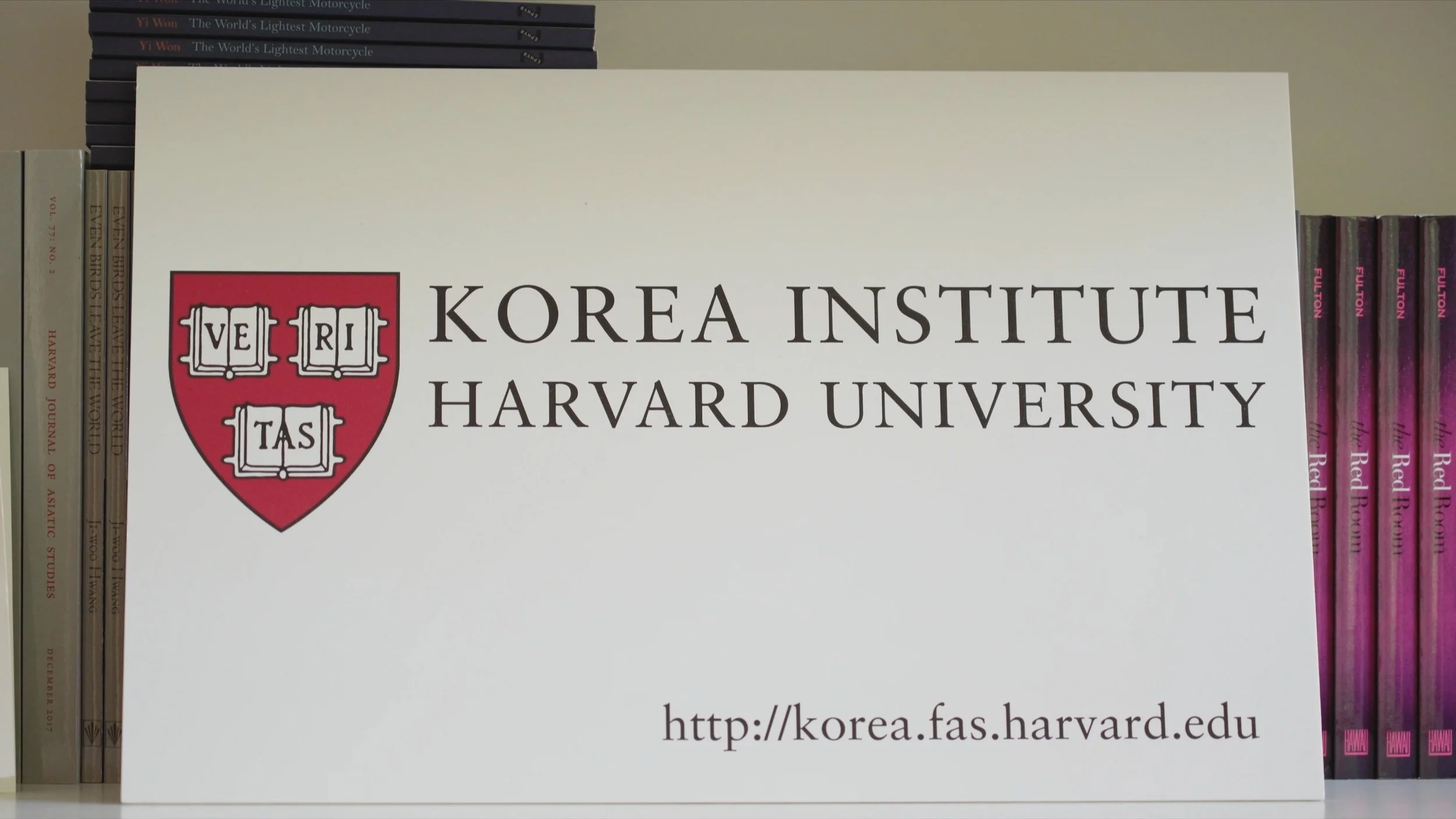 Harvard Korea Institute 40th Anniversary Video
