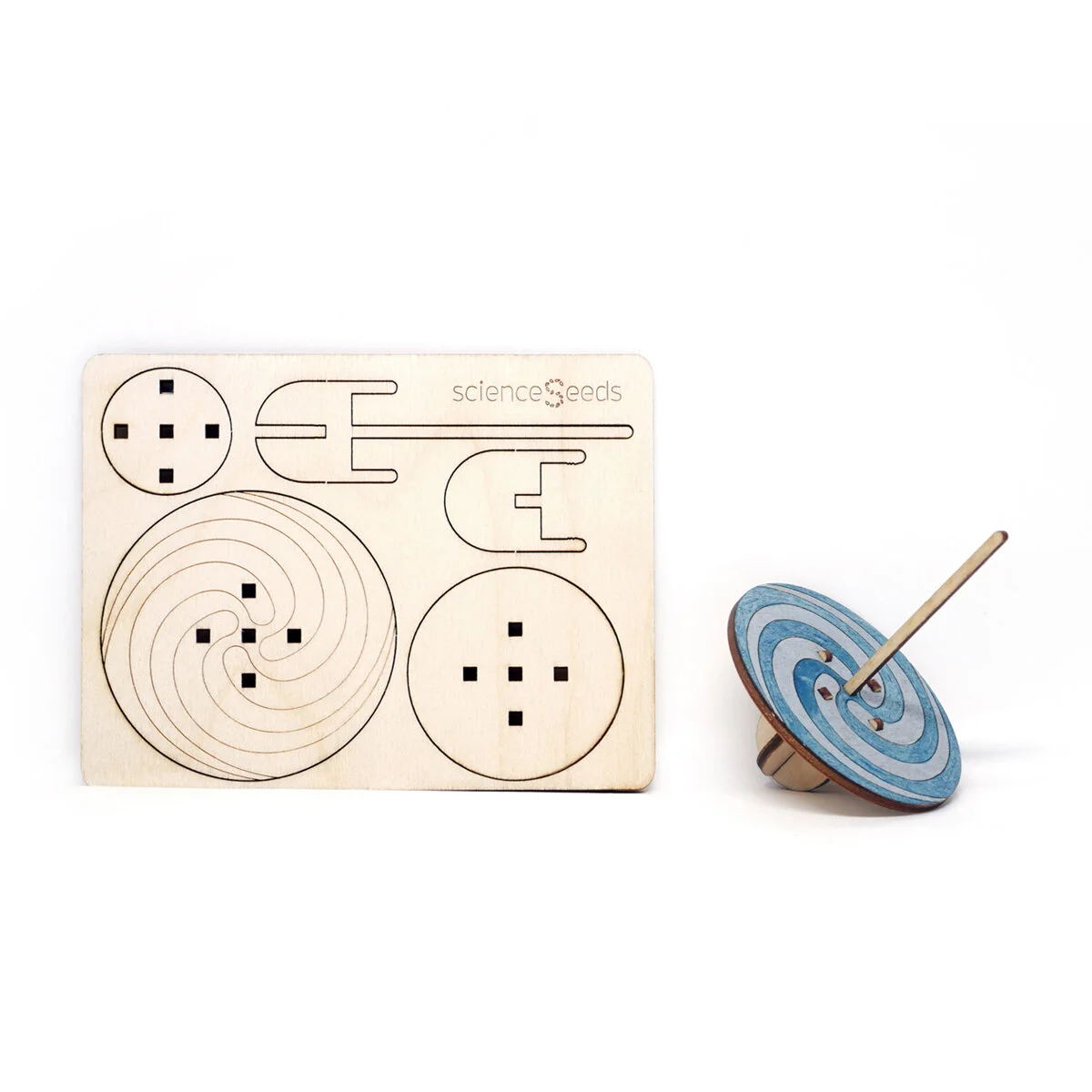 Spiral Spinning Top Kit