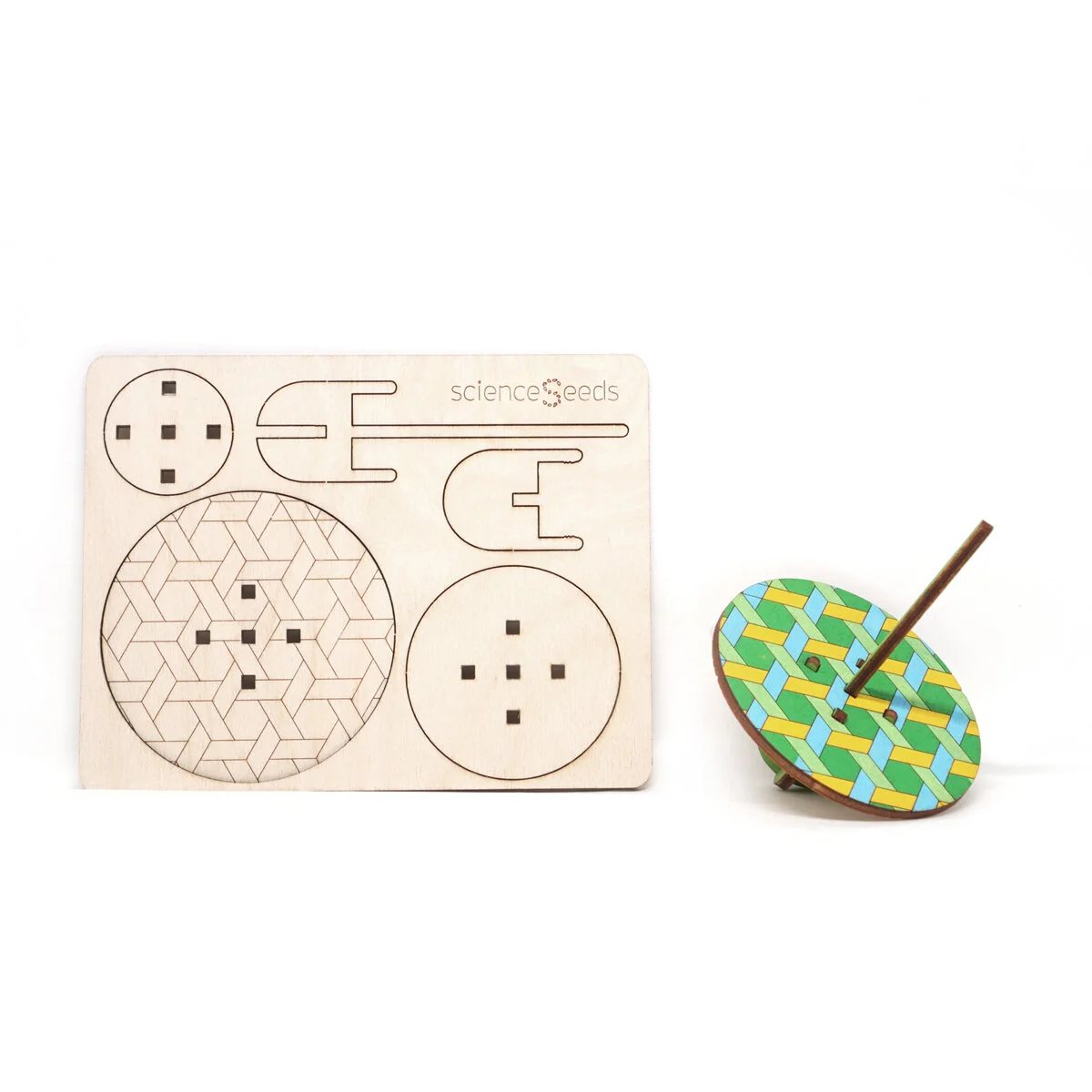 Crossing Tiles Spinning top Kit