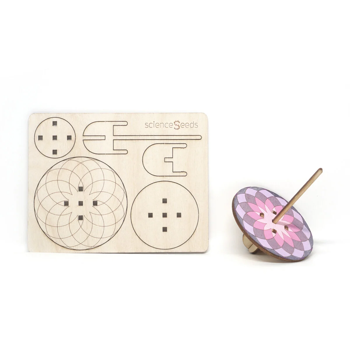 Intersecting Circles Spinning Top Kit