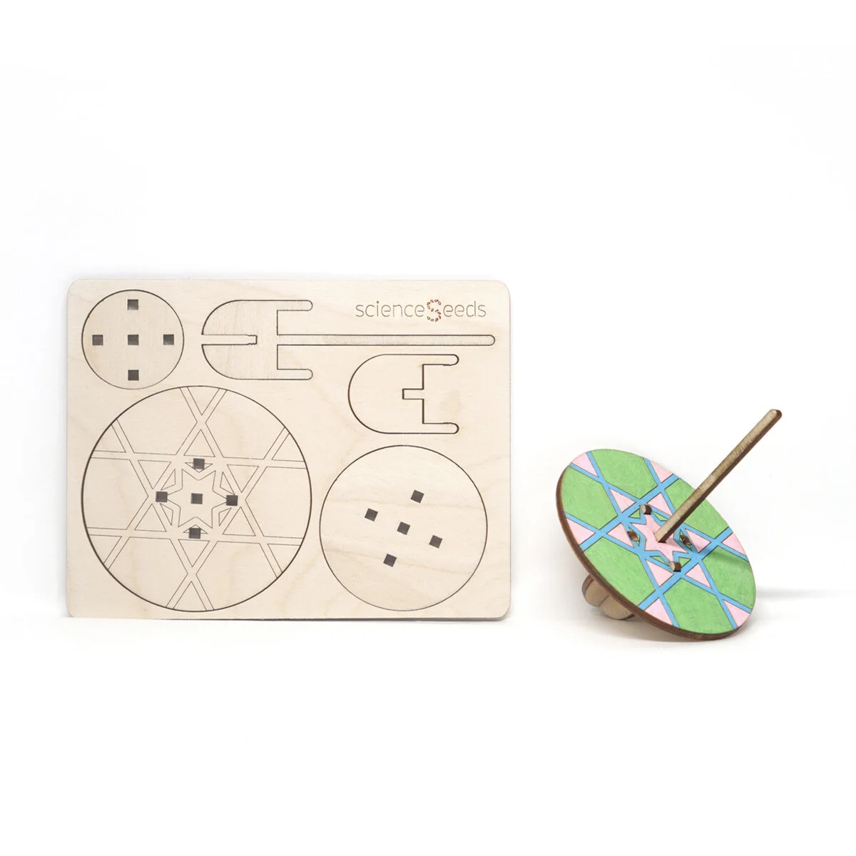 Star spinning top kit