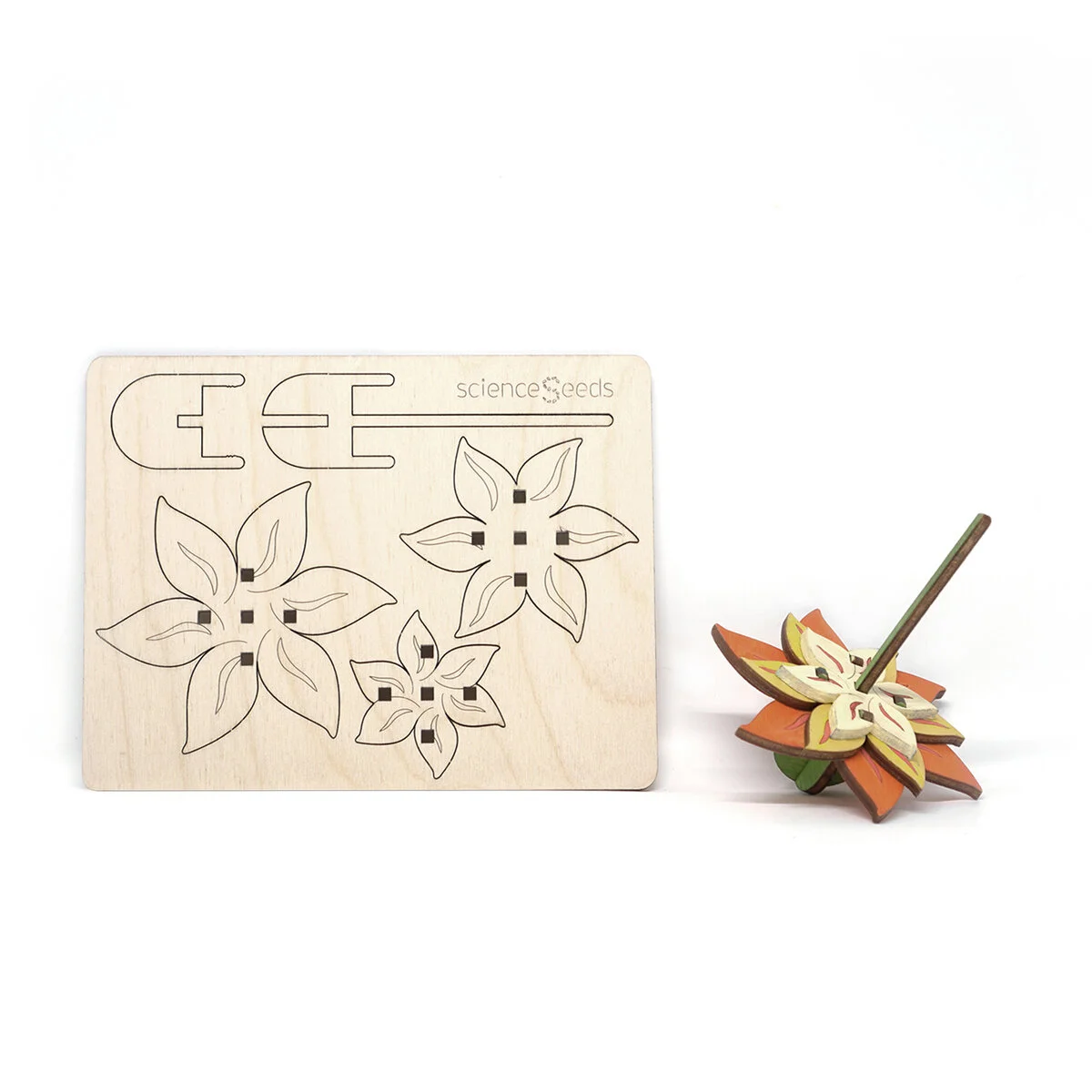 Lily Flower Spinning Top Kit