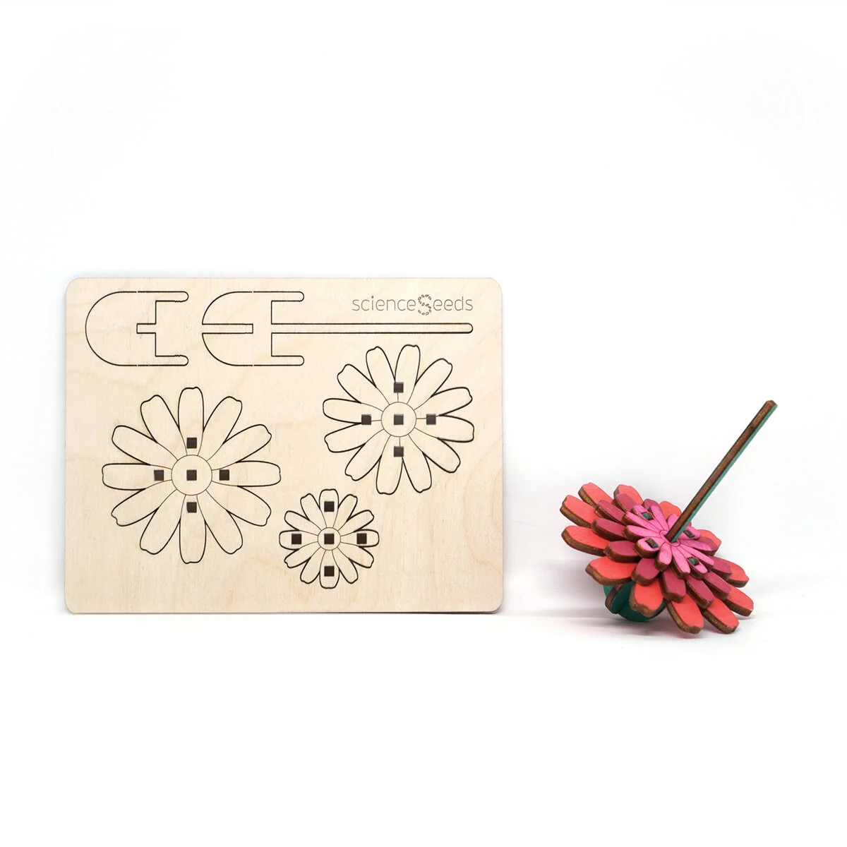 Daisy Flower Spinning Top Kit