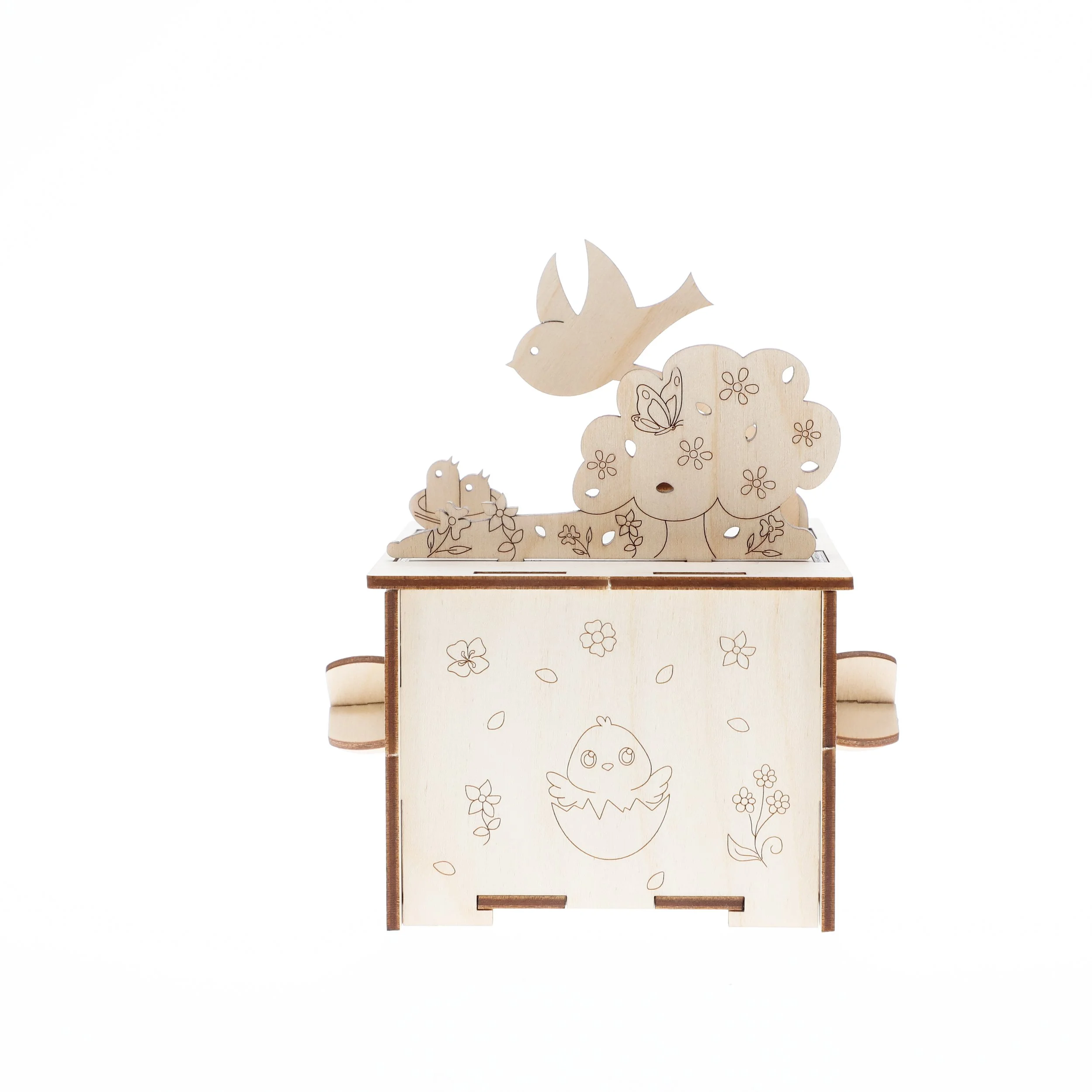 DIY Bird Family Automaton