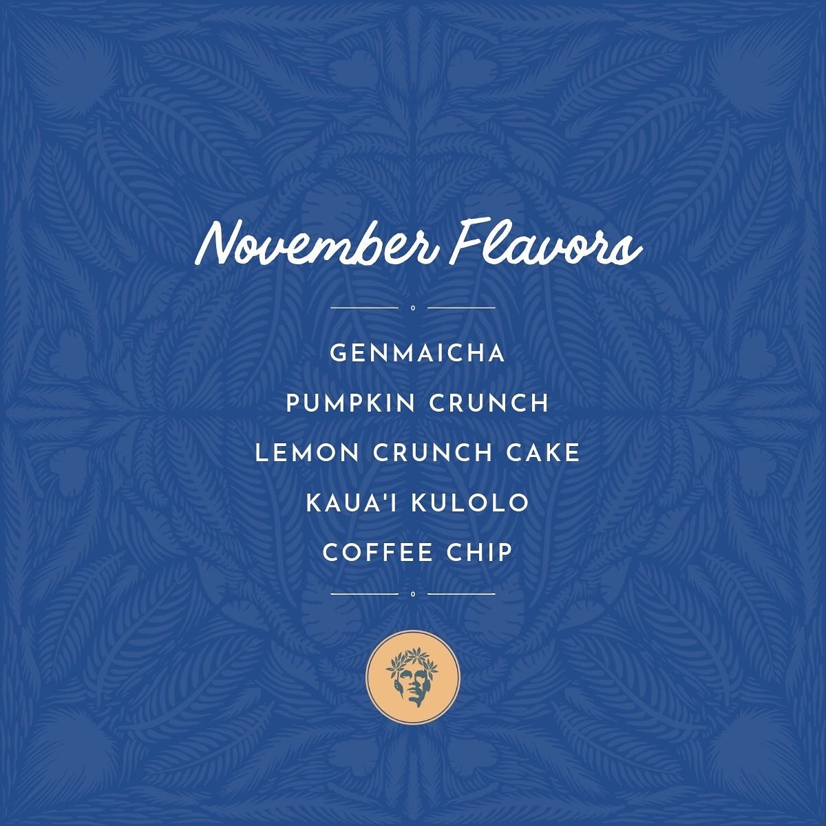 ✨🍨 NOVEMBER MENU IS HERE!! ~ also serving Strawberry Guava, Cookies &amp; Cream, Mango Sticky Rice, Lā&rsquo;ie Snow Cream, Ube Crinkle Cookie.