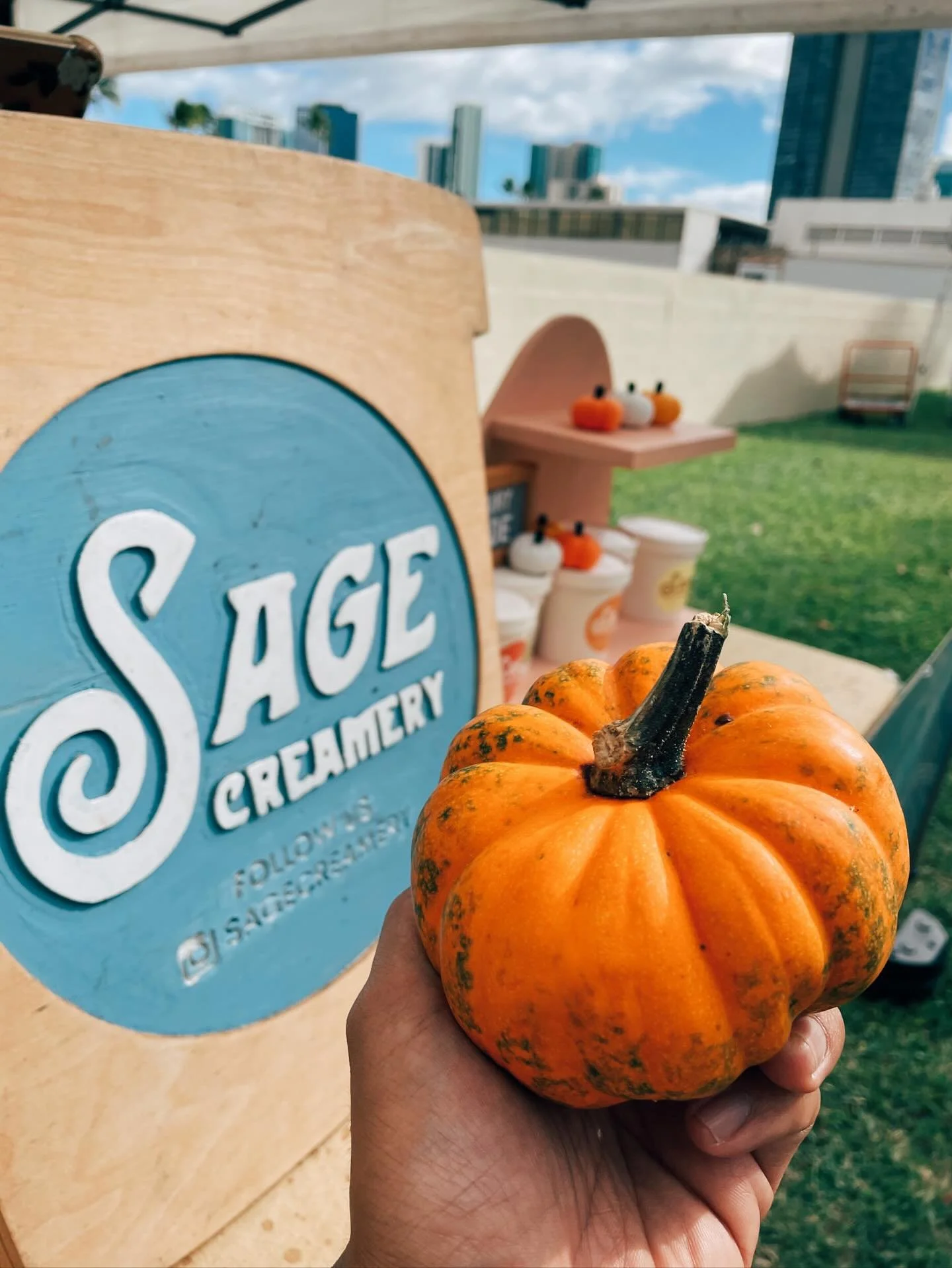 ✨🎃&ldquo;PUMPKIN!&rdquo; ~ Pumpkin Crunch Ice Cream is back! We took a look back and it&rsquo;s been a few years since we ran this seasonal flavor&mdash;swing by the shop to try our monthly specials :)