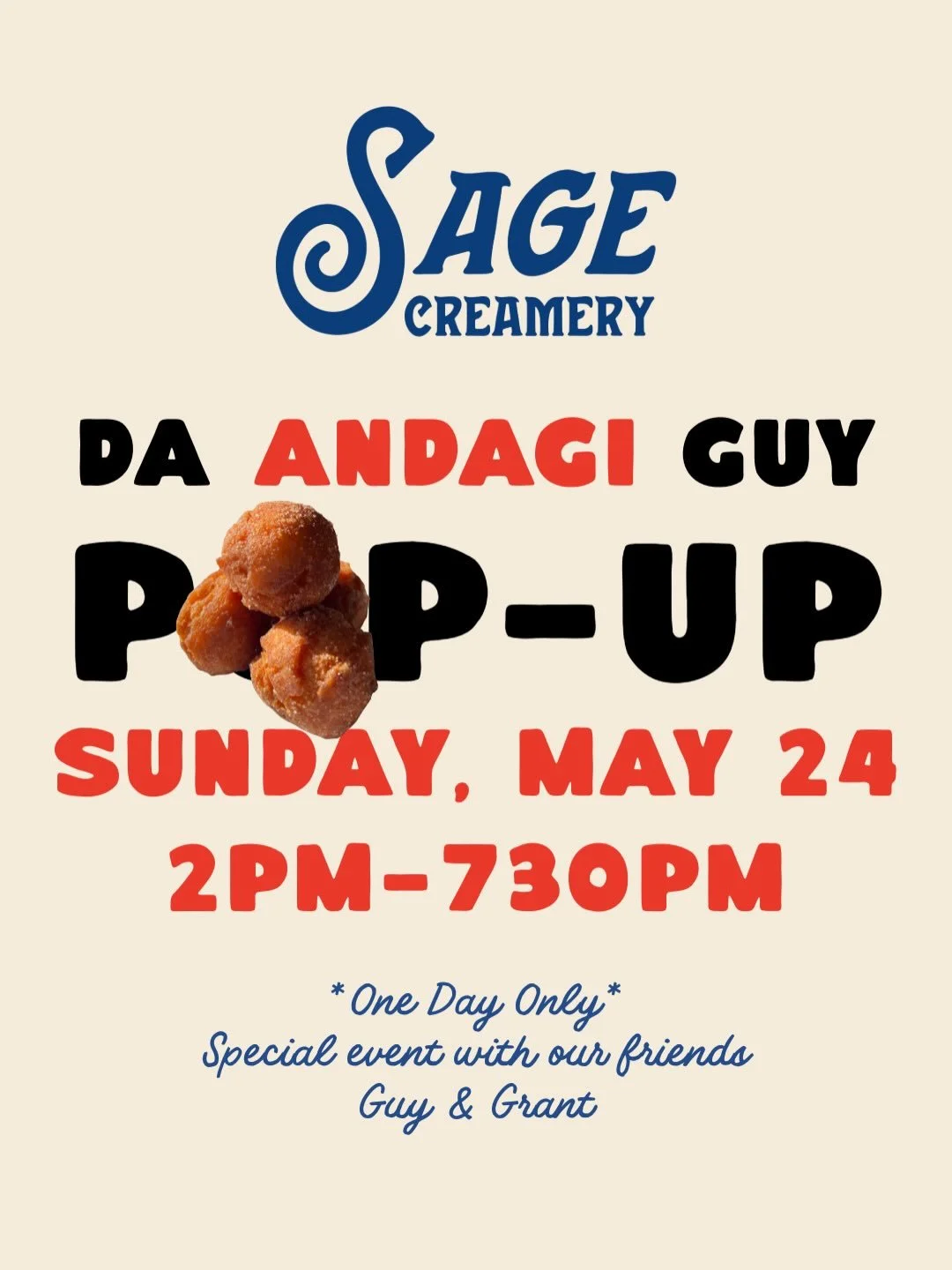 Da Andagi Guy will be popping up in front of our Ho&rsquo;opili shop today, between 2pm-730pm! If you can, share the great news with your west side friends 🤙 and come support this amazing local-owned small family business! @daandagiguy 

DA ANDAGI G