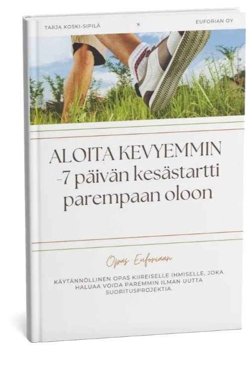 Aloita kevyemmin – maksuton 7 päivän opas parempaan oloon