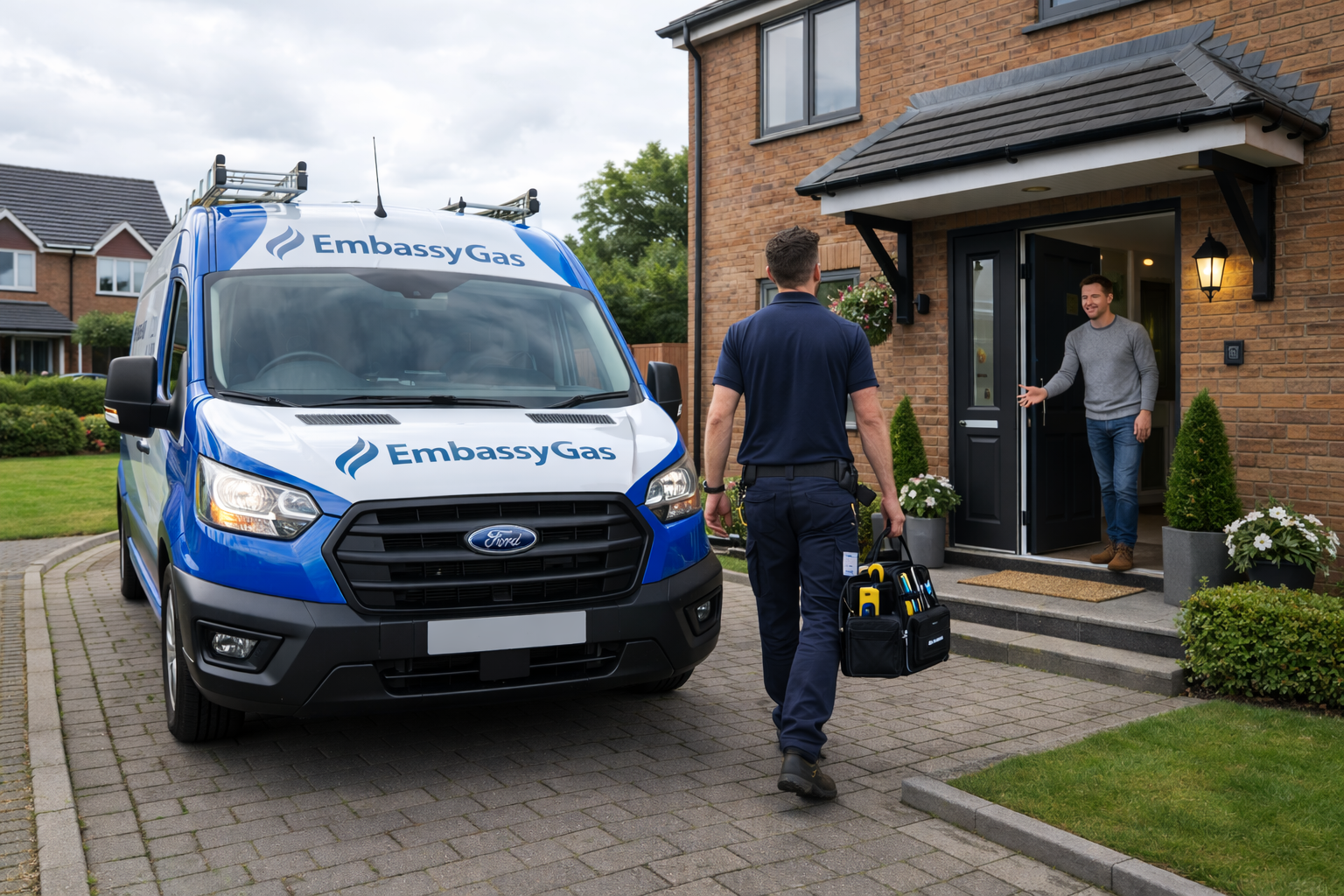 Embassy Gas van