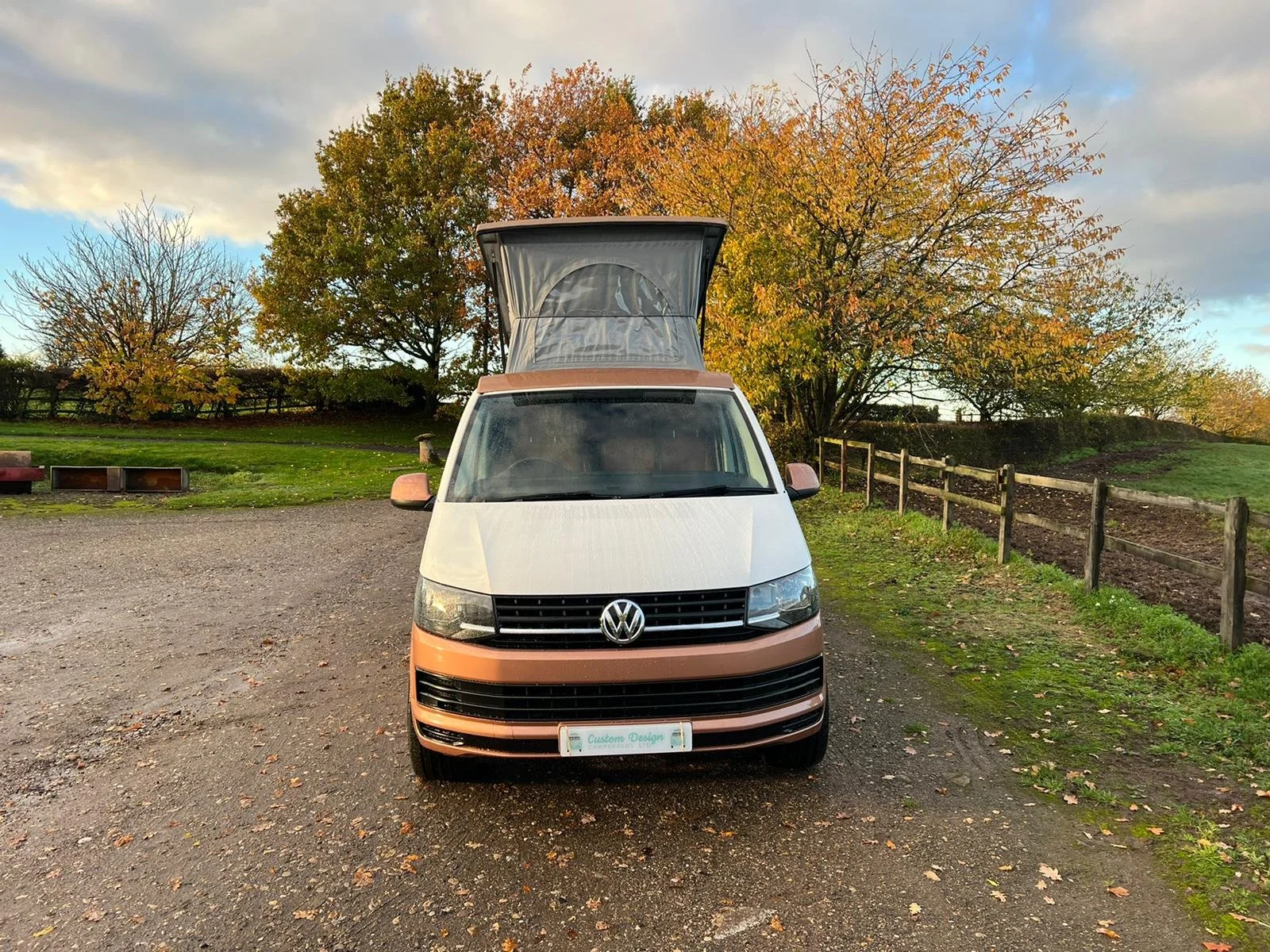 VW Campervan Copper Bronze two tone Startline 66 plate SWB SOLD — Custom Design Campervans